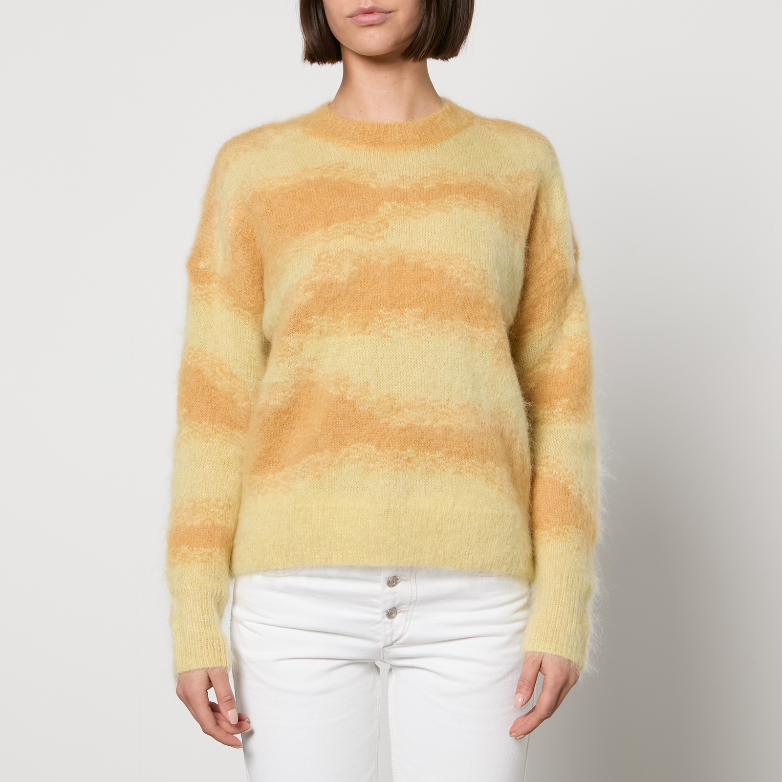 Marant Etoile Sawyer Intarsia-Knit Jumper - FR 34/UK 6