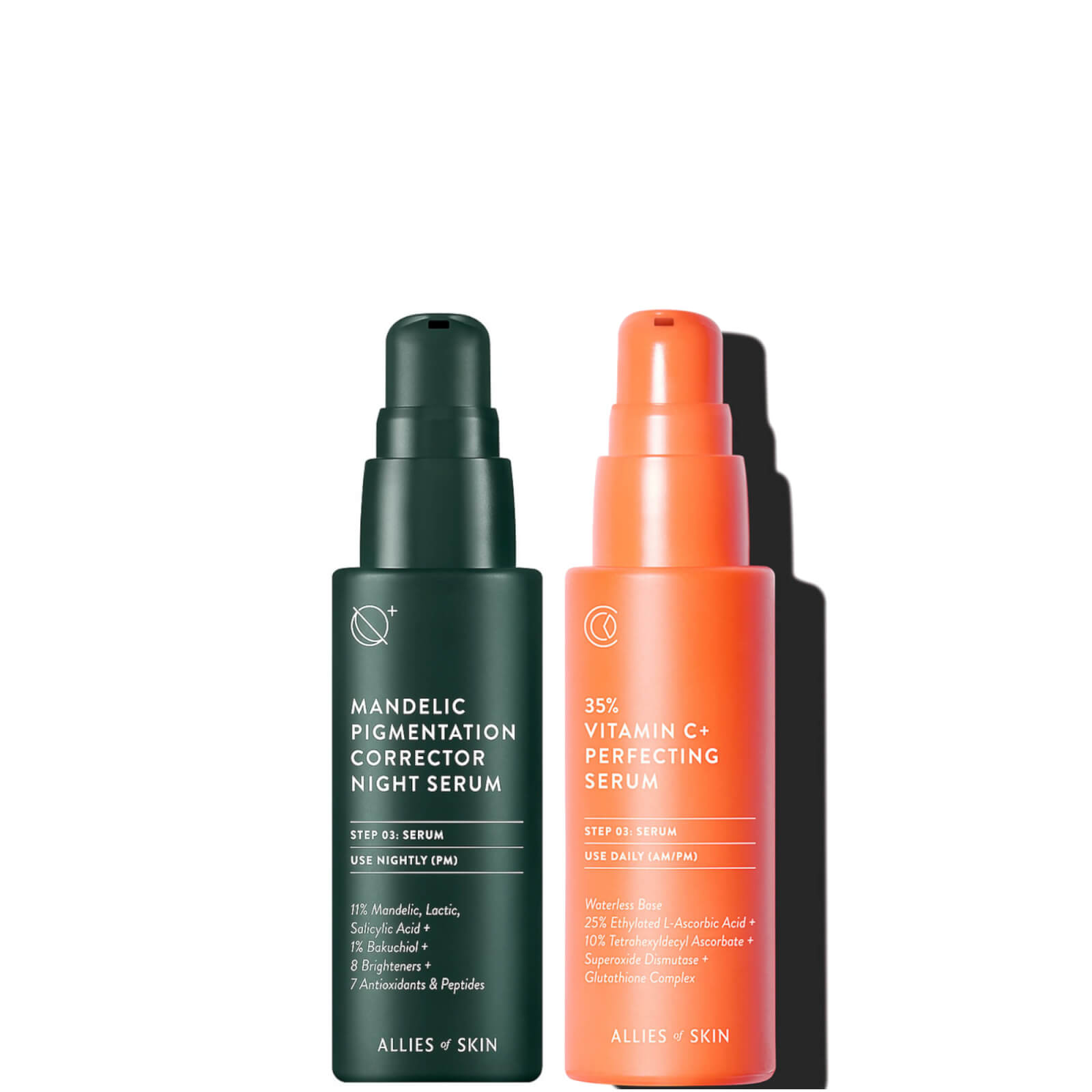 Allies Of Skin Am To Pm Vitamin C And Mandelic Advanced Serum Duo ($253 Value) In White