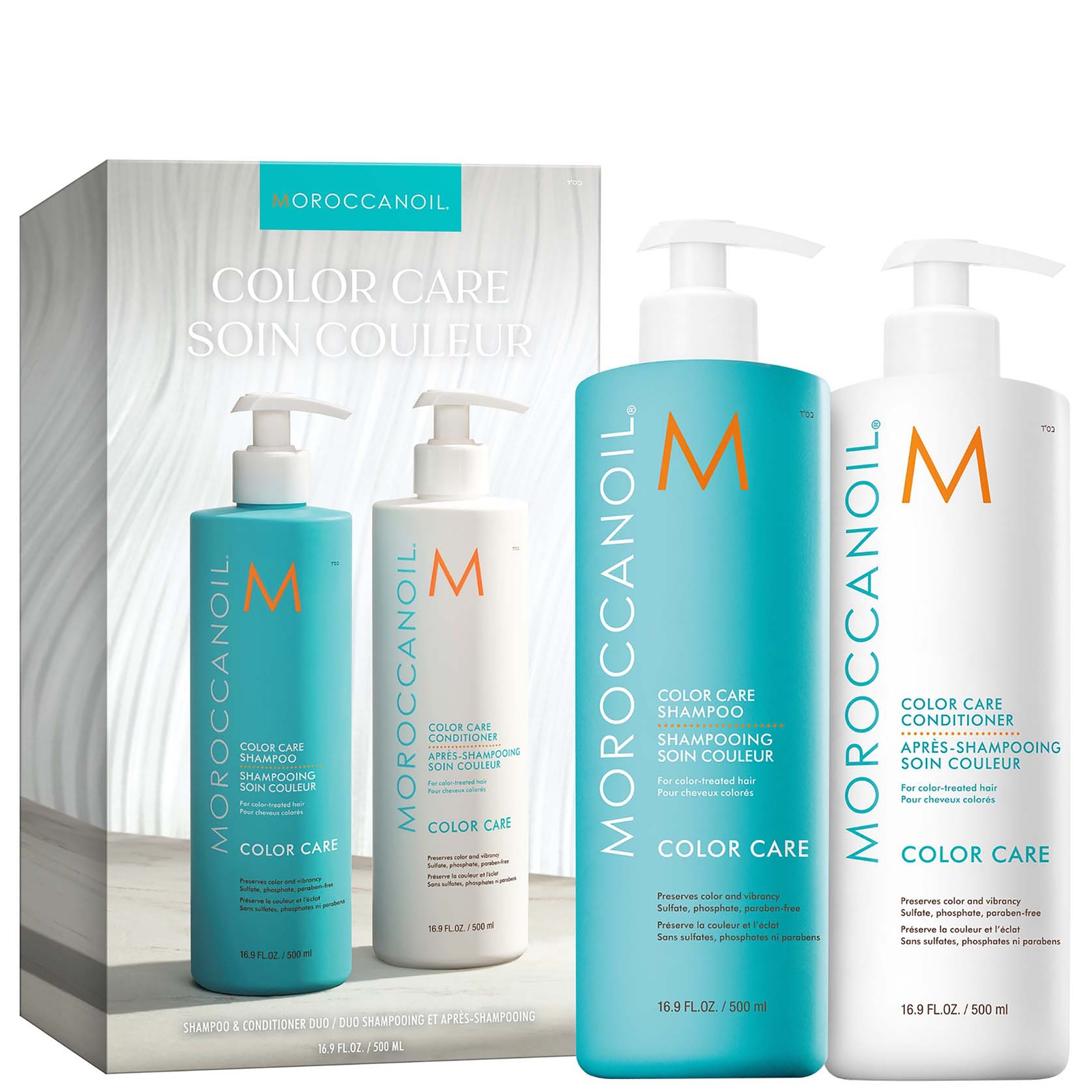 

Moroccanoil Color Care Shampoo and Conditioner 500ml Duo