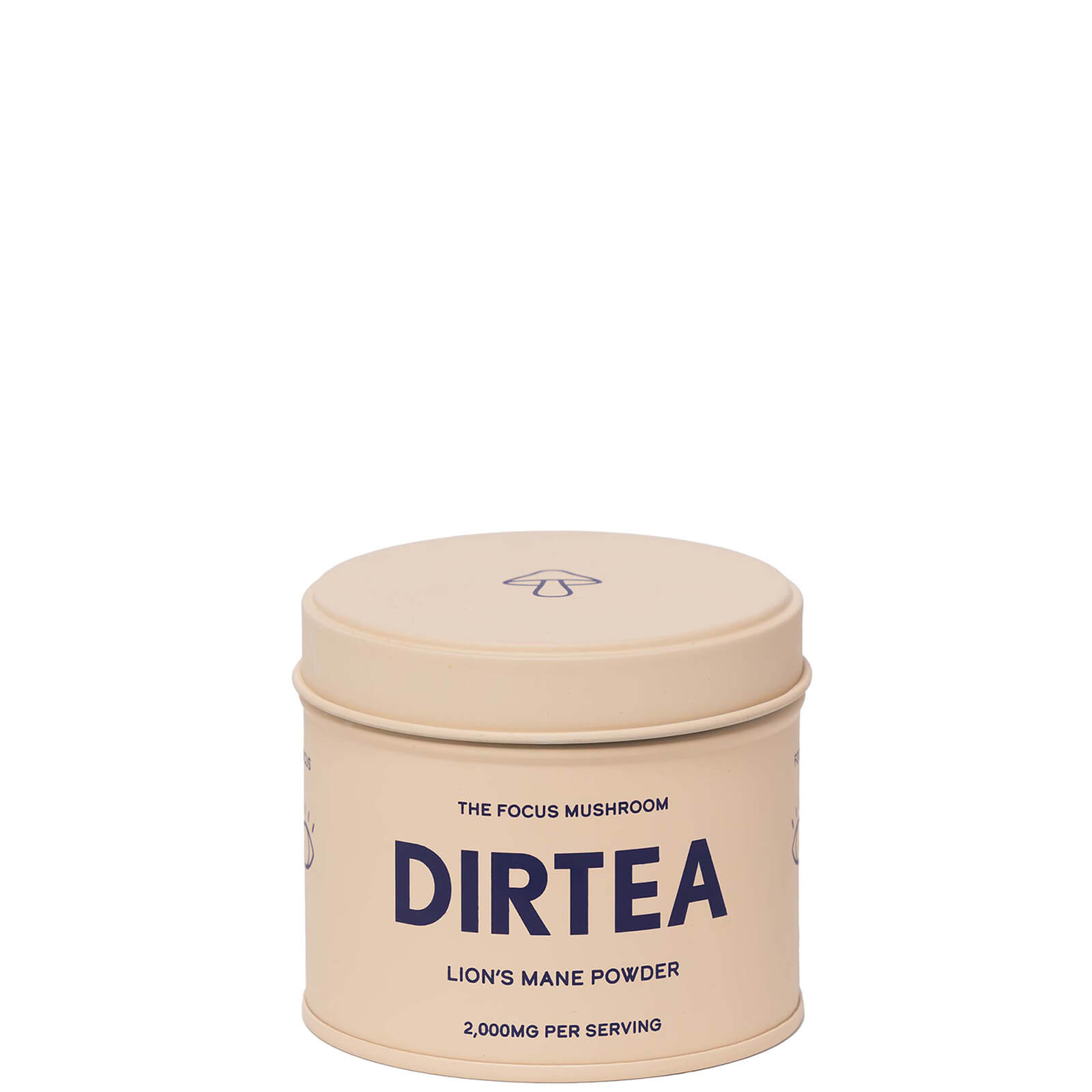 Dirtea Lion's Mane Powder - The Focus Mushroom 60g In White