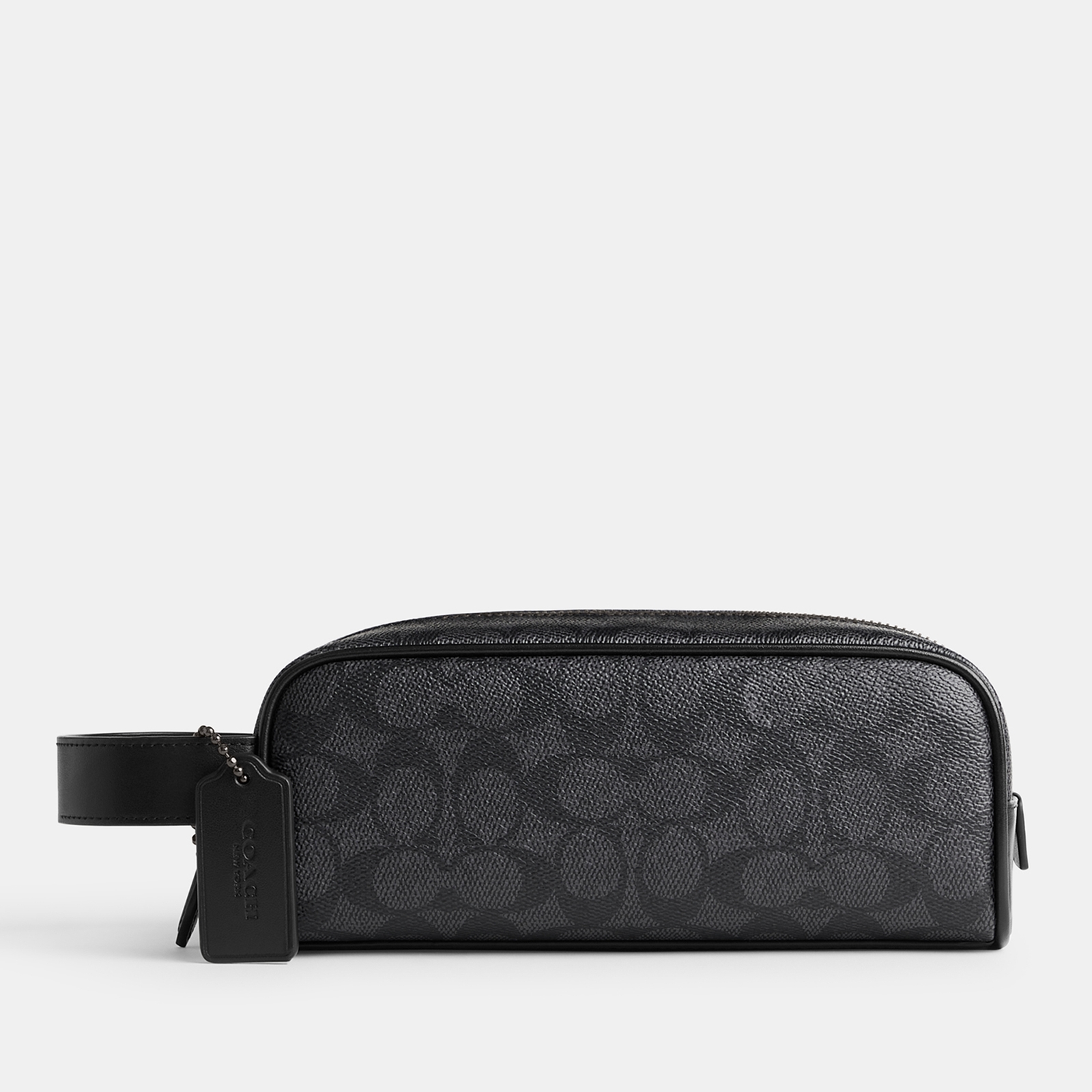 Coach Signature Coated Canvas Travel Kit