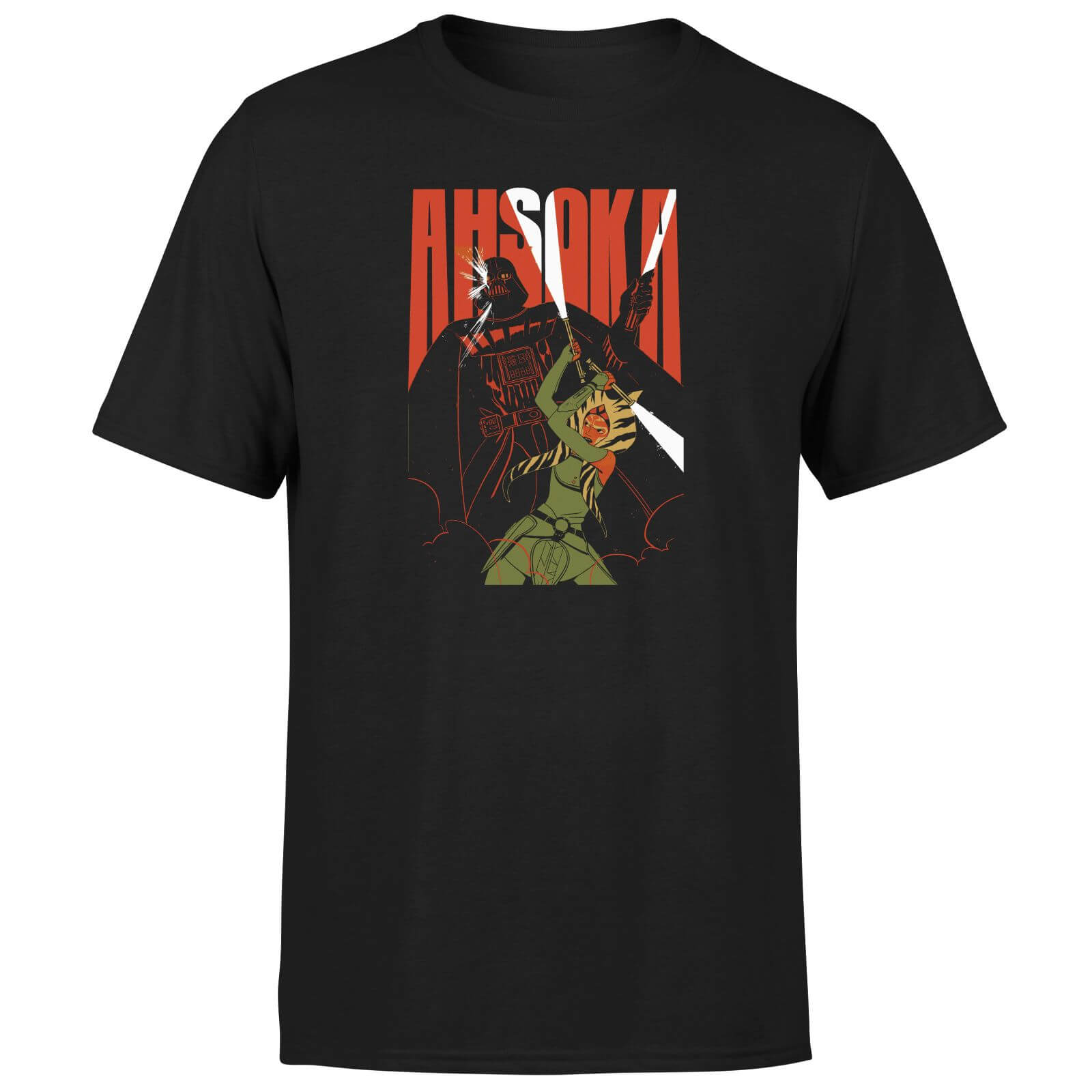

Ahsoka Vs. Vader Men's T-Shirt - Black - 4XL - Nero