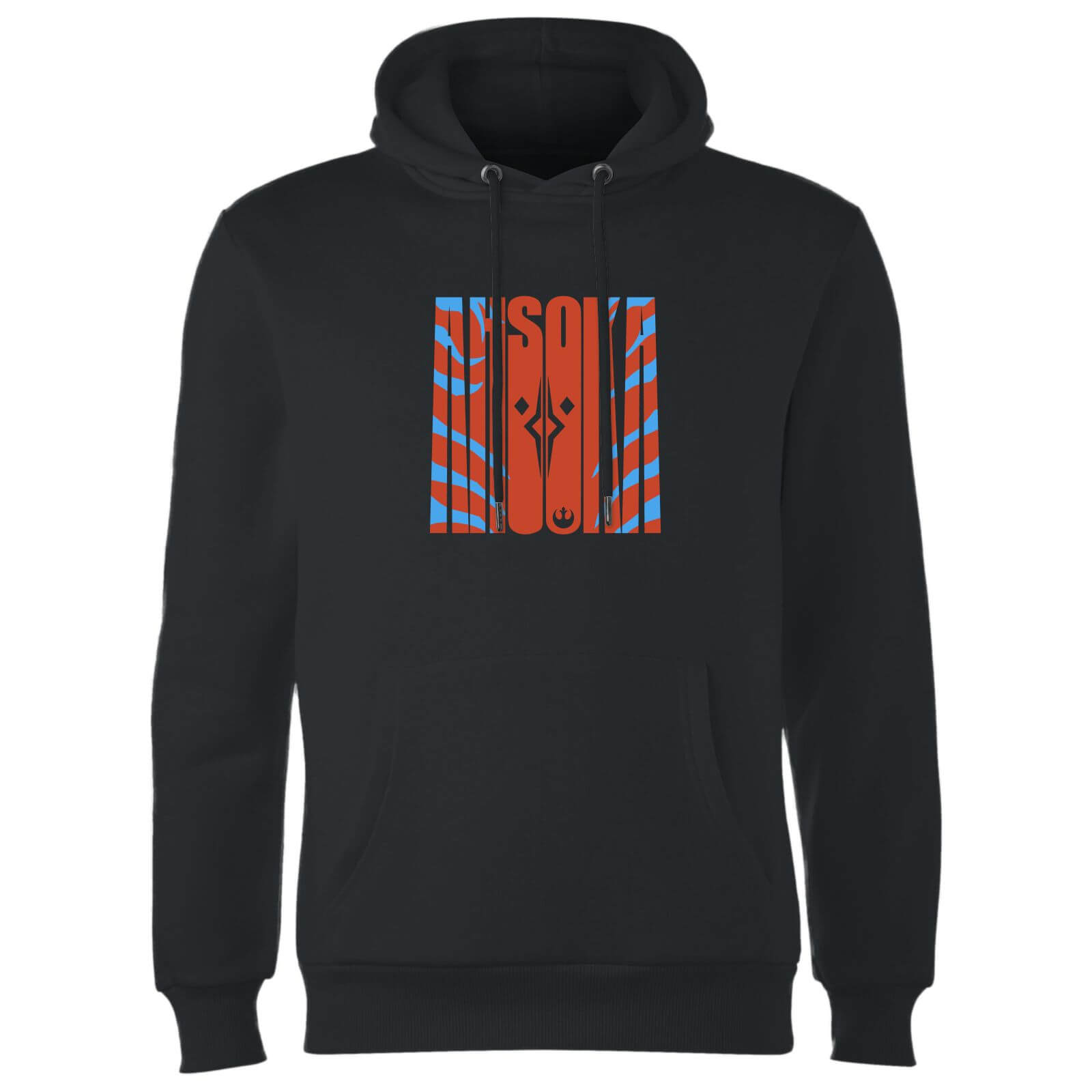 Ahsoka Type Logo Hoodie - Black - S - Black