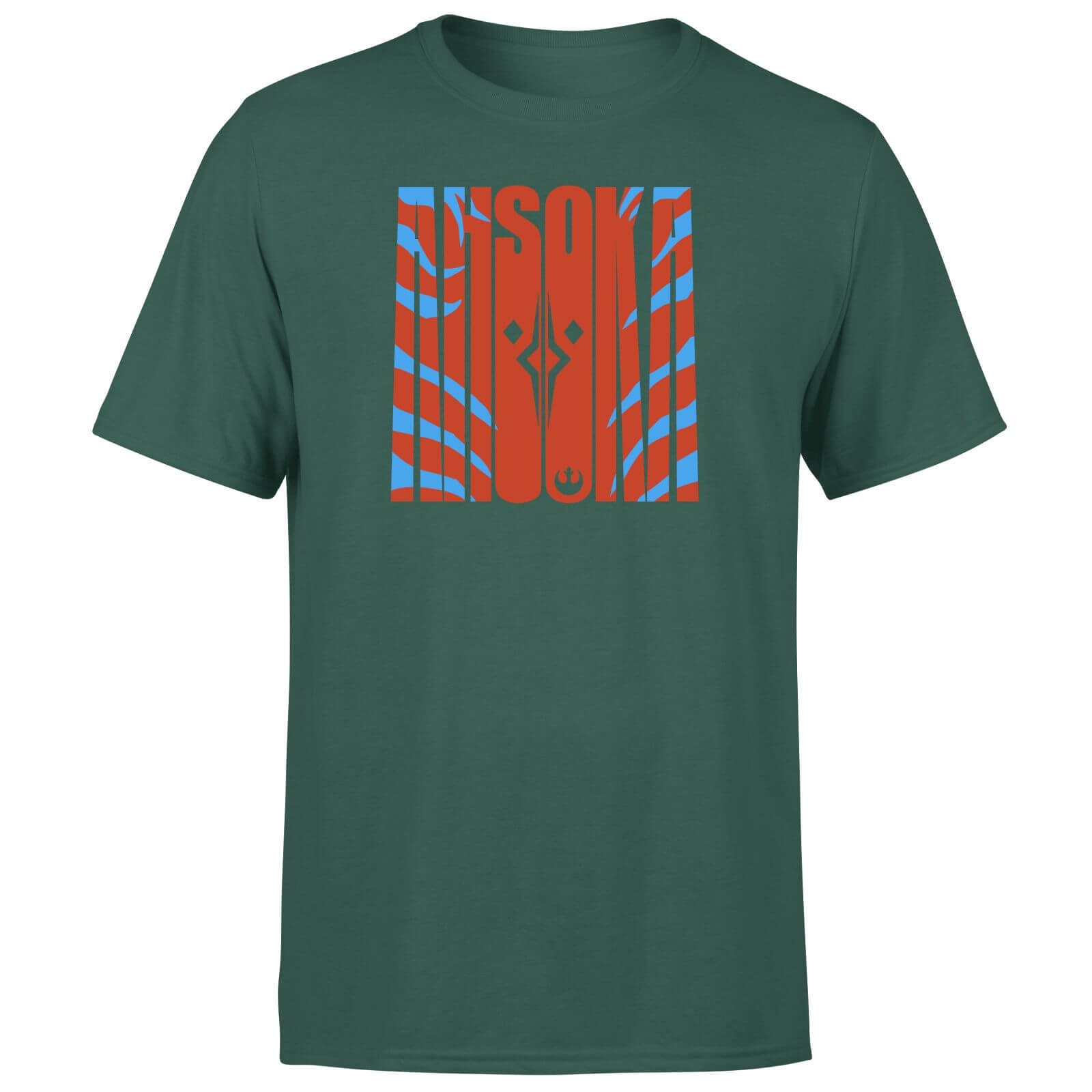 

Ahsoka Type Logo Men's T-Shirt - Green - M - Verde