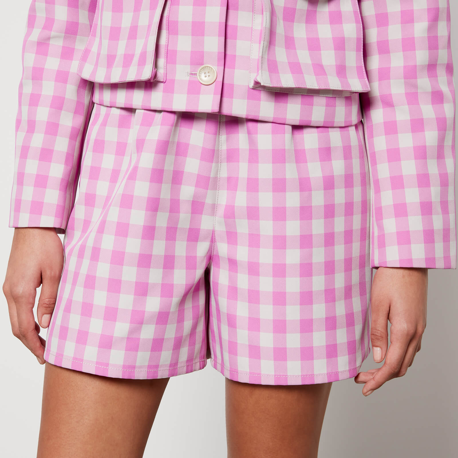 Baum Und Pferdgarten Nannett Checked Twill Shorts - EU 34/UK 6