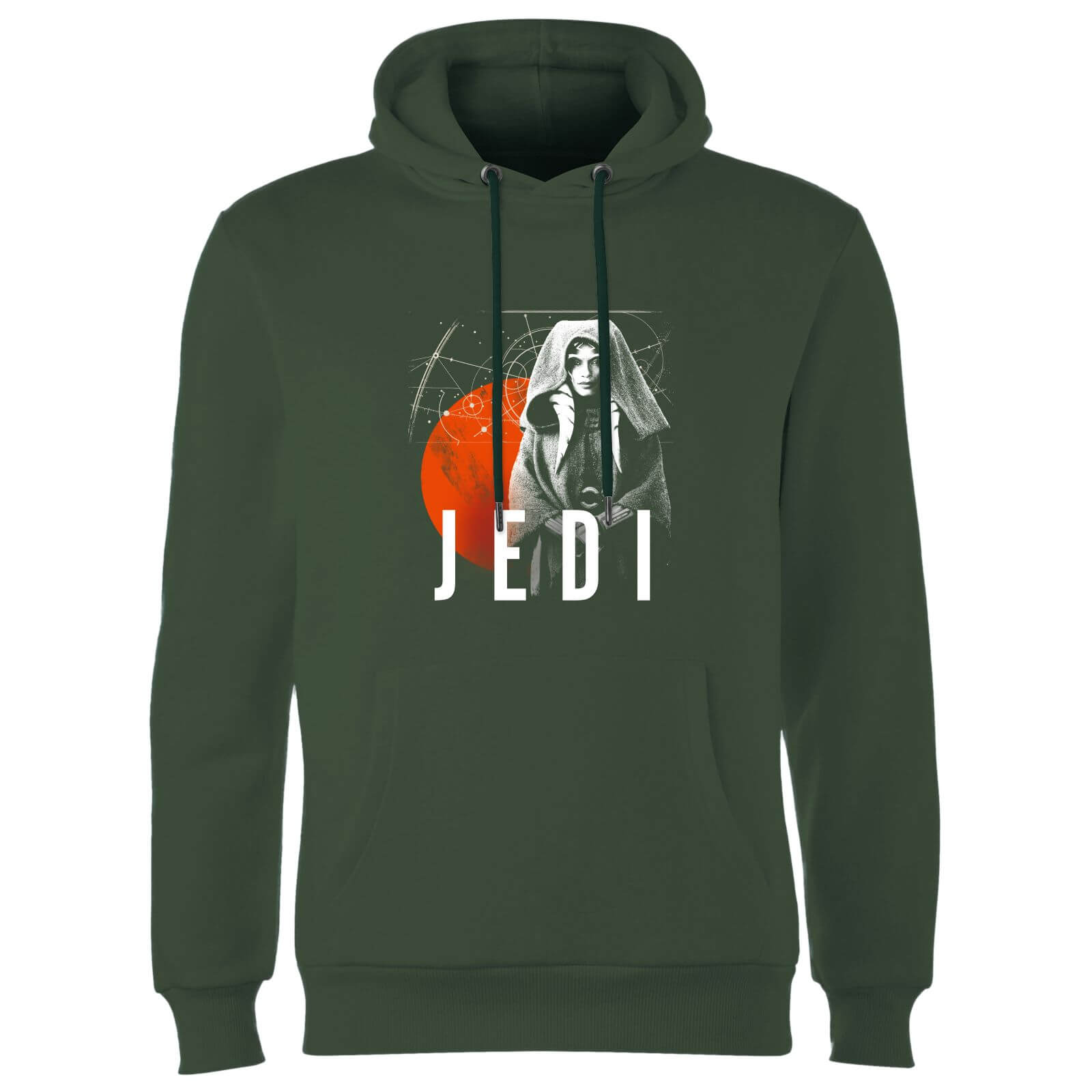 Galactic Hoodie - Green - M - Verde