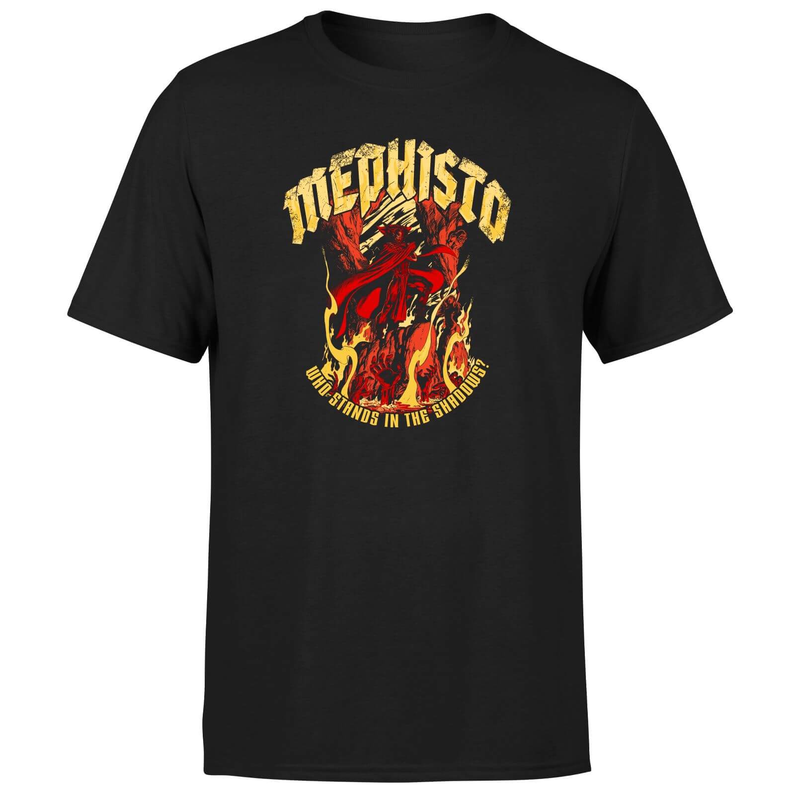 Mephisto Gothic Men's T-Shirt - Black - XS - Nero