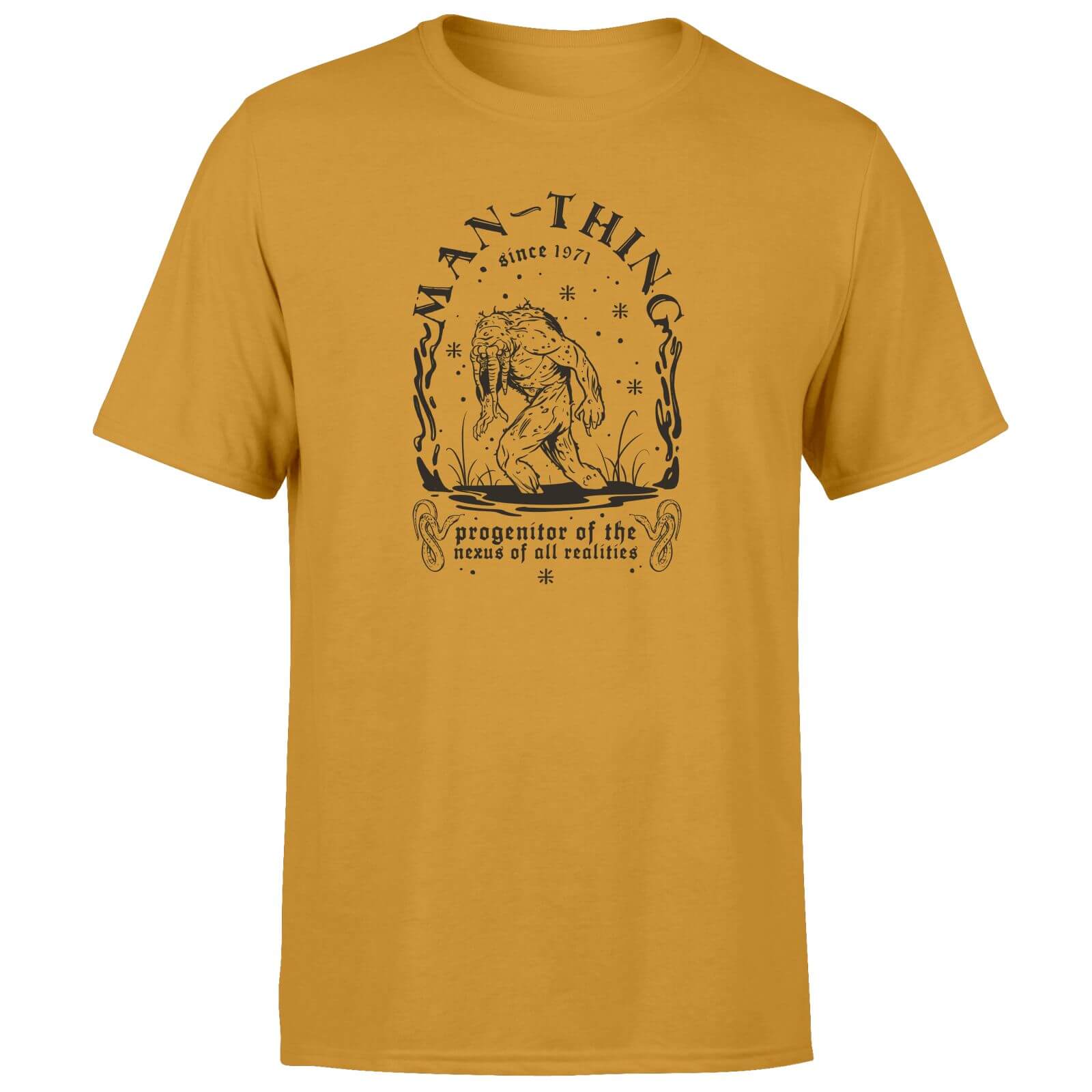 

Man-Thing Men's T-Shirt - Mustard - XL - Mustard