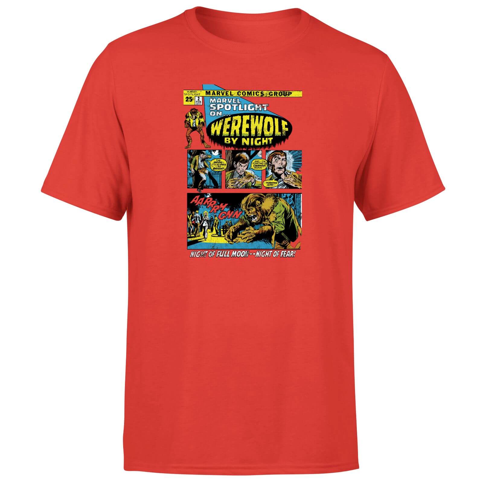 

Spotlight Werewolf Men's T-Shirt - Red - XL - Rosso