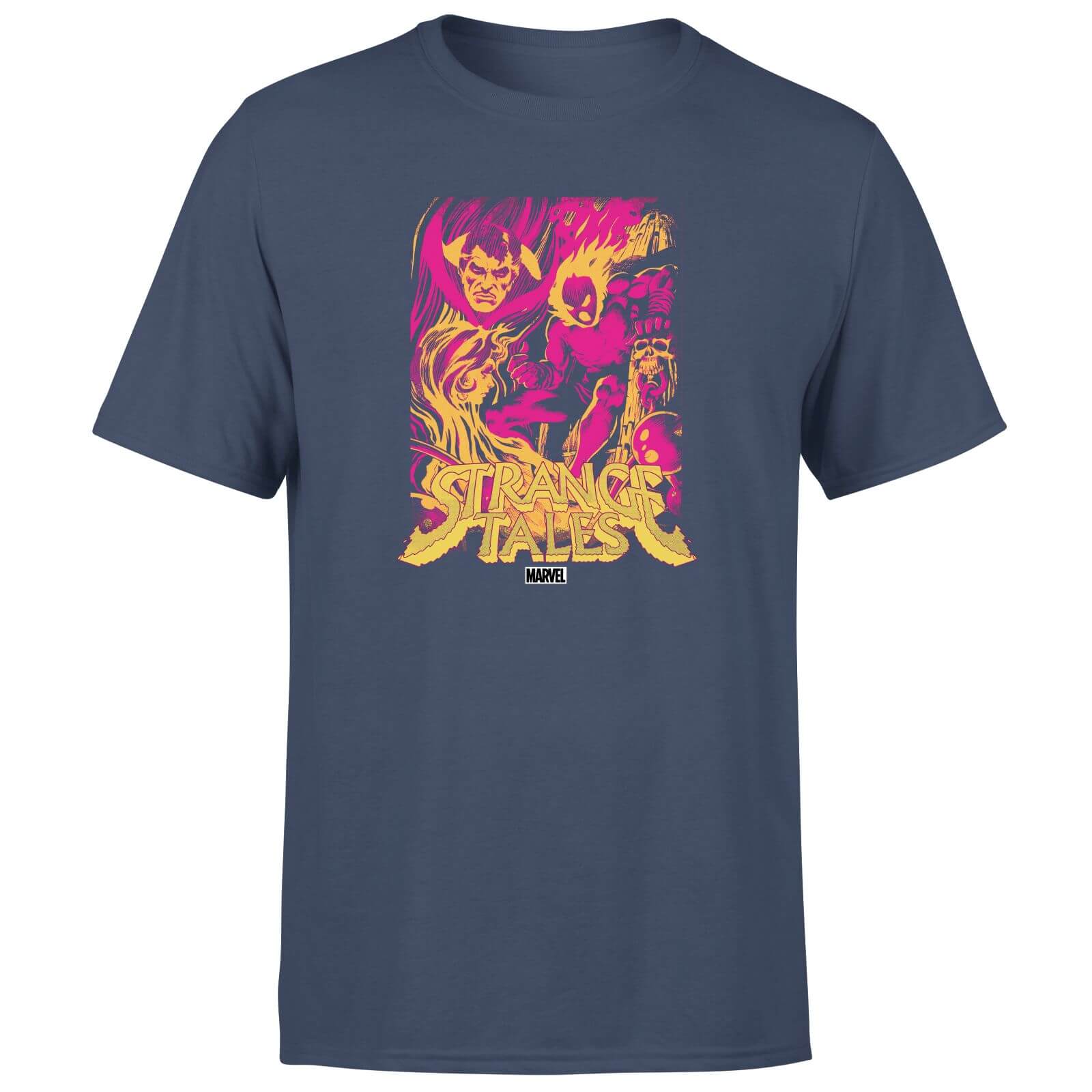 

Strange Tales Men's T-Shirt - Navy - XXL - Blu Navy