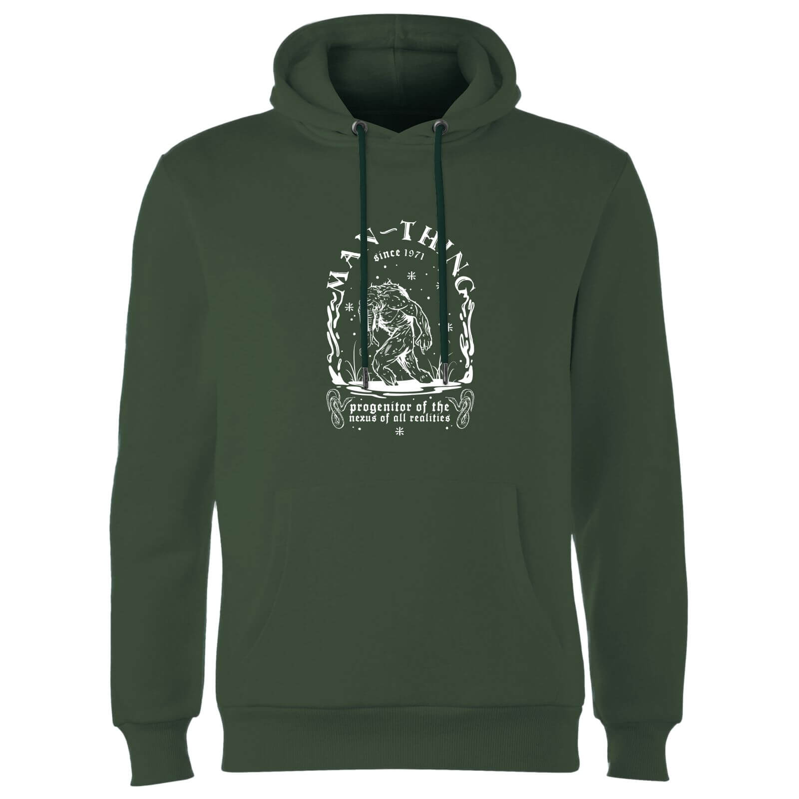 

Man-Thing Hoodie - Green - S - Verde