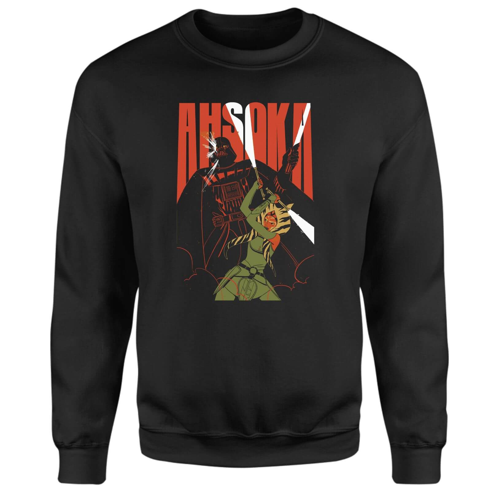 Ahsoka Ahsoka Vs Vader Sweatshirt - Black - M - Nero