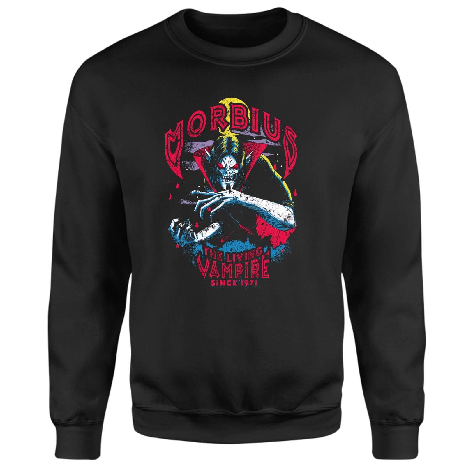 

Strange Tales Morbius Since 1971 Sweatshirt - Black - S - Nero