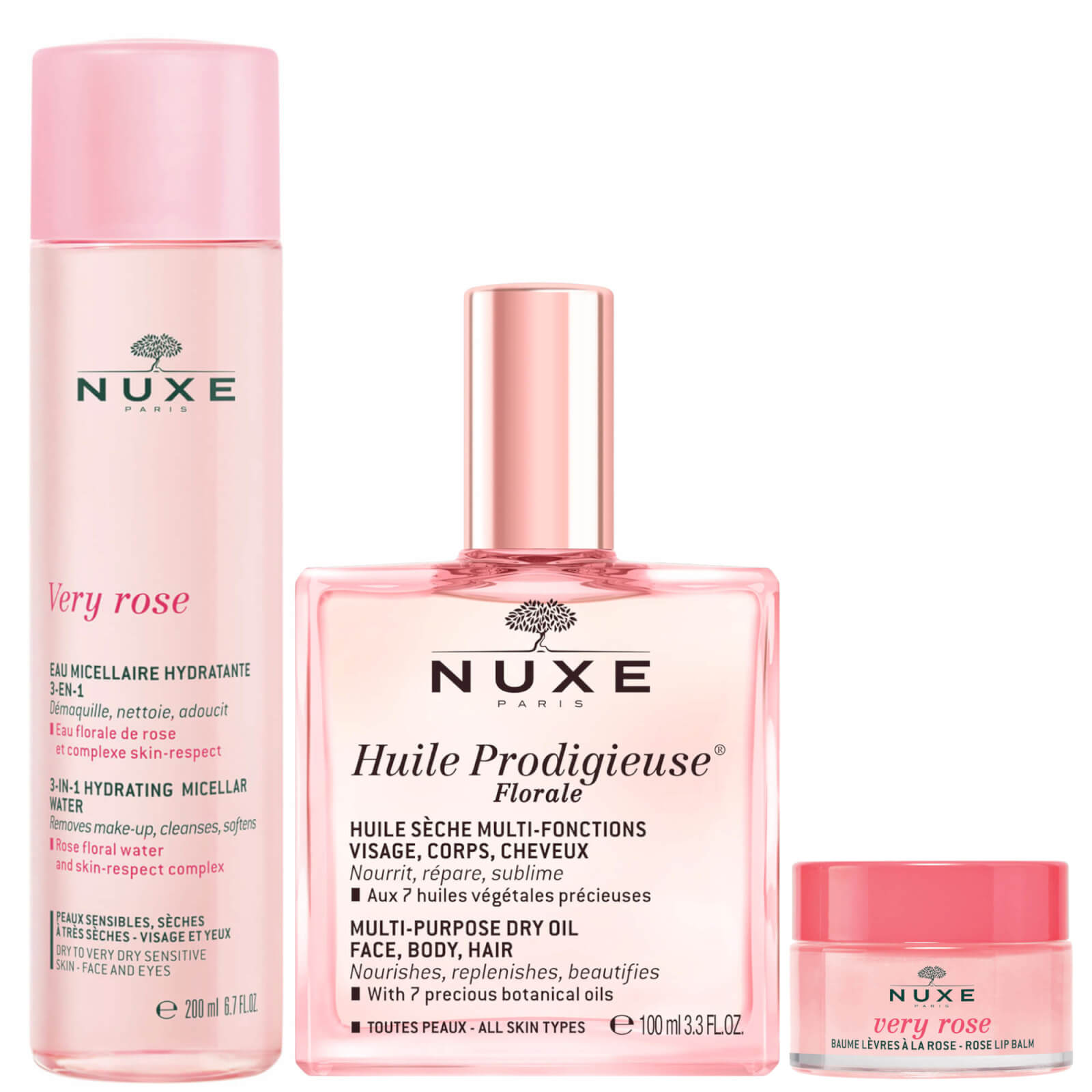 

NUXE 'The Very Rose' Skin and Body Bundle