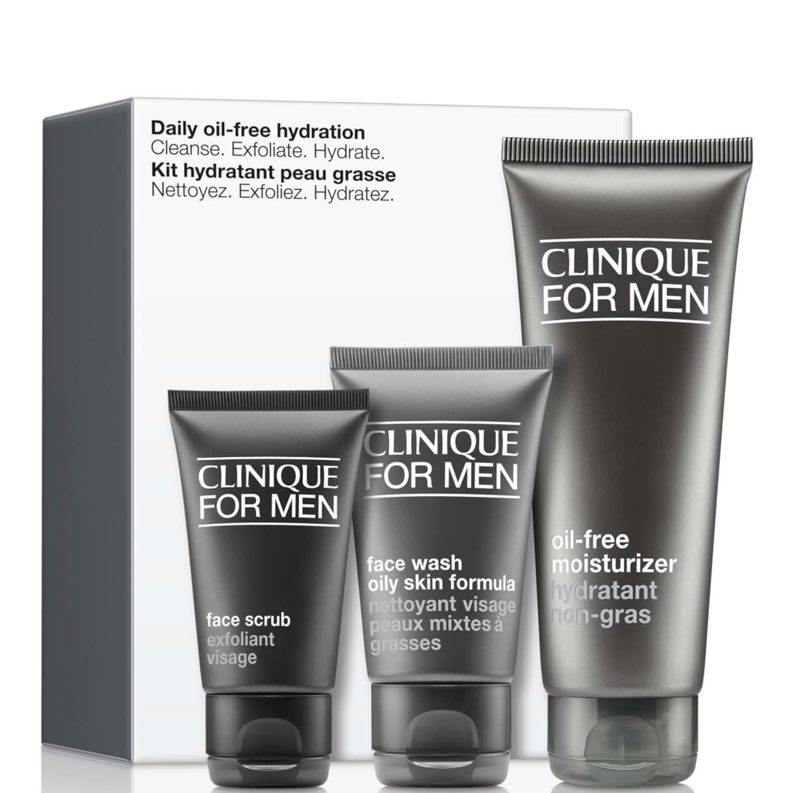 Shop Clinique For Men Daily Oil-free Hydration: Skincare Gift Set