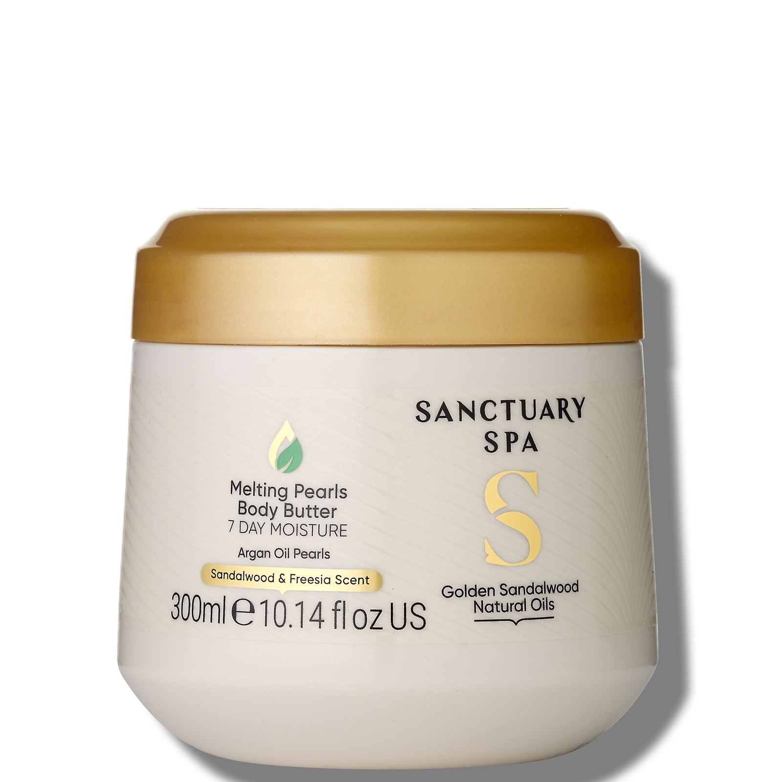 Sanctuary Spa Golden Sandalwood Melting Pearls Body Butter 300ml