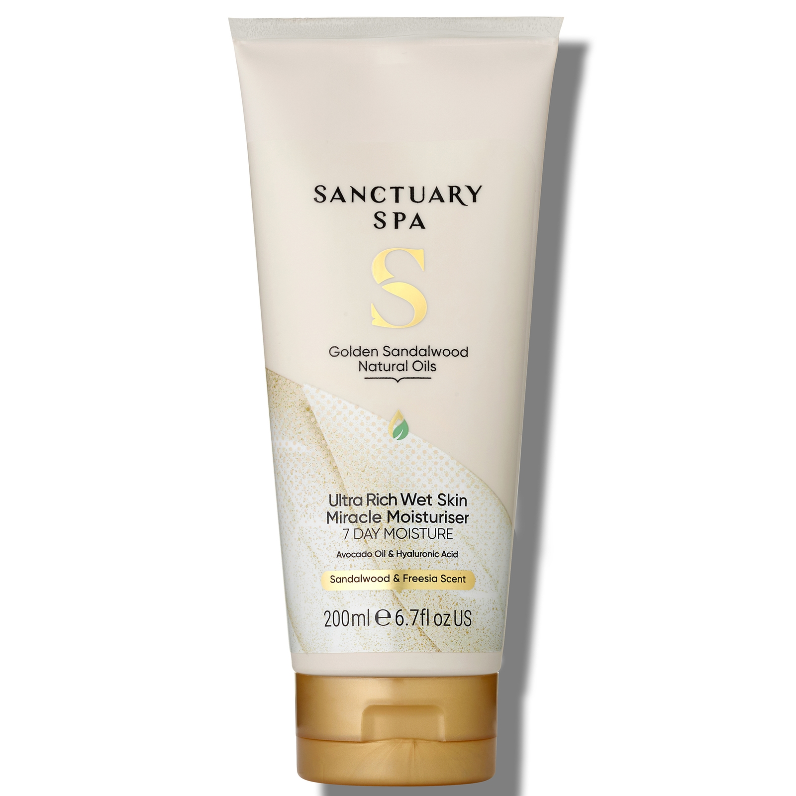 Sanctuary Spa Golden Sandalwood Wet Skin Moisture Miracle 200ml