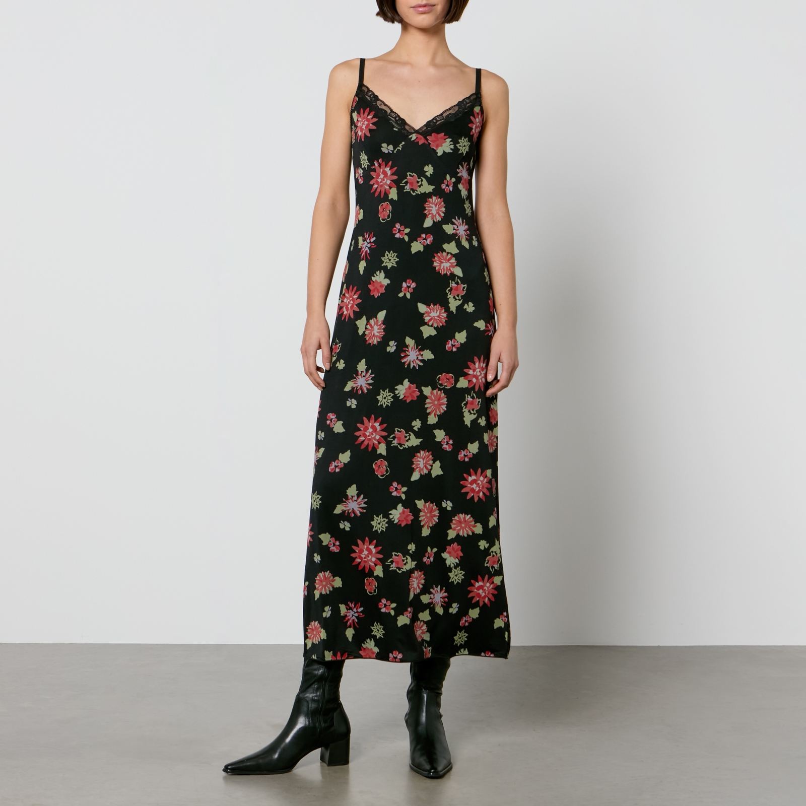 MAX&Co. Menta Floral-Print Jersey Dress