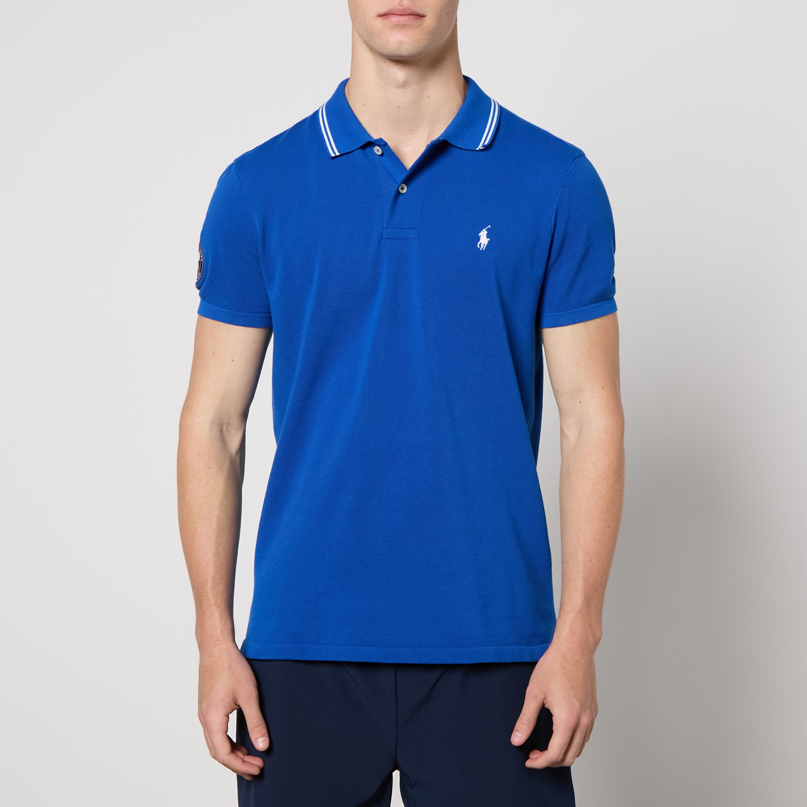 Polo Ralph Lauren x Wimbledon Custom Slim Fit Cotton Polo Shirt - S