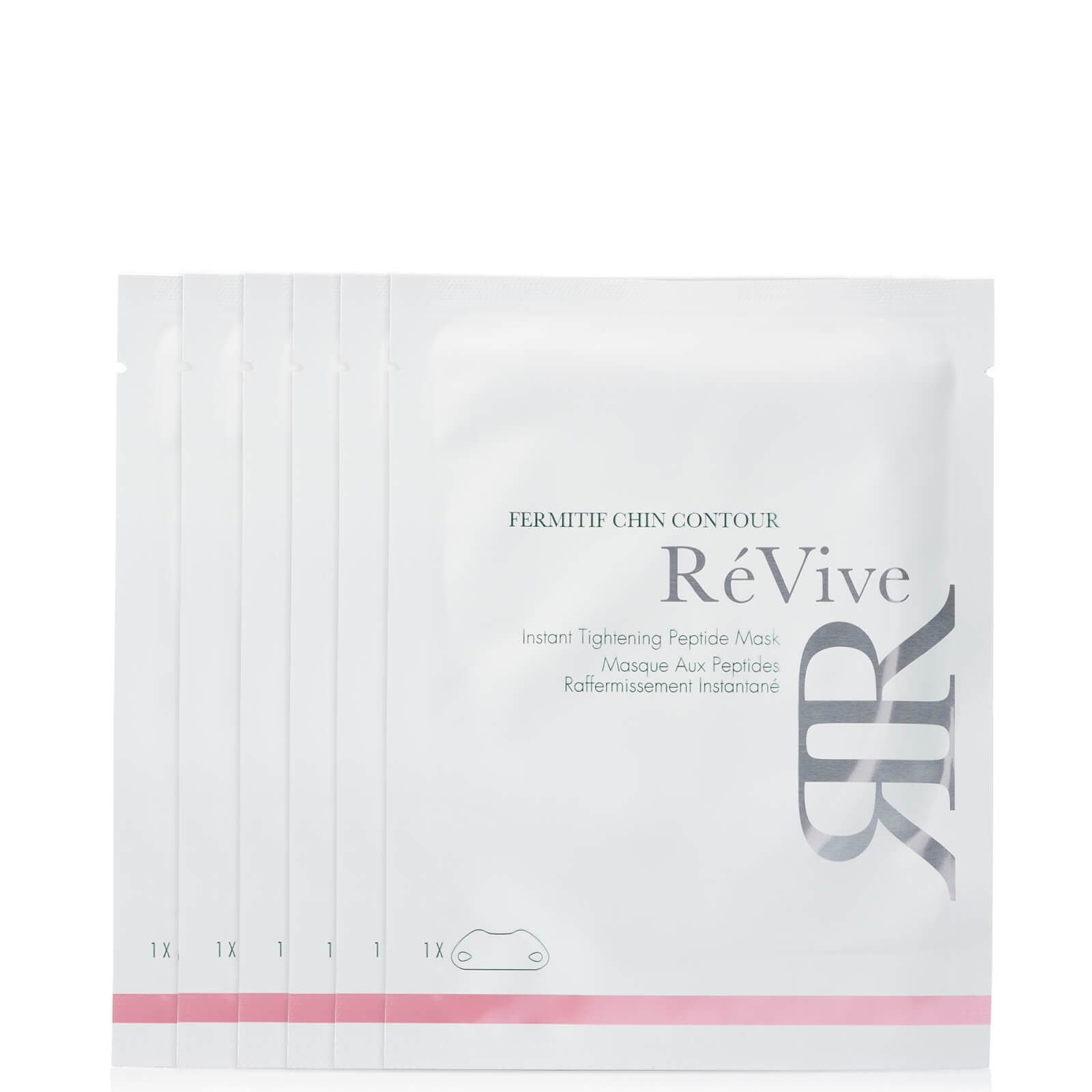 Revive Fermitif Chin Contour Mask (pack Of 6) In White