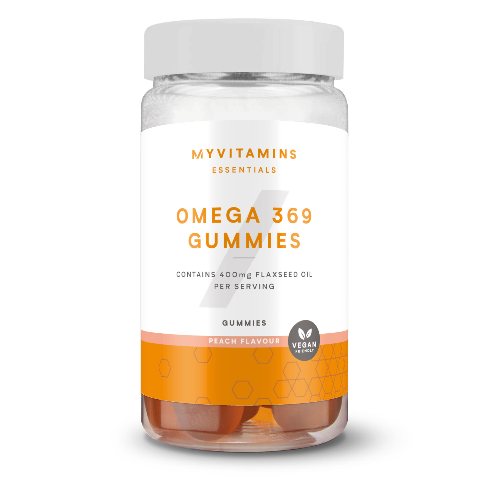 Myvitamins Omega 3,6,9 Gummies - 60gummies - Peach