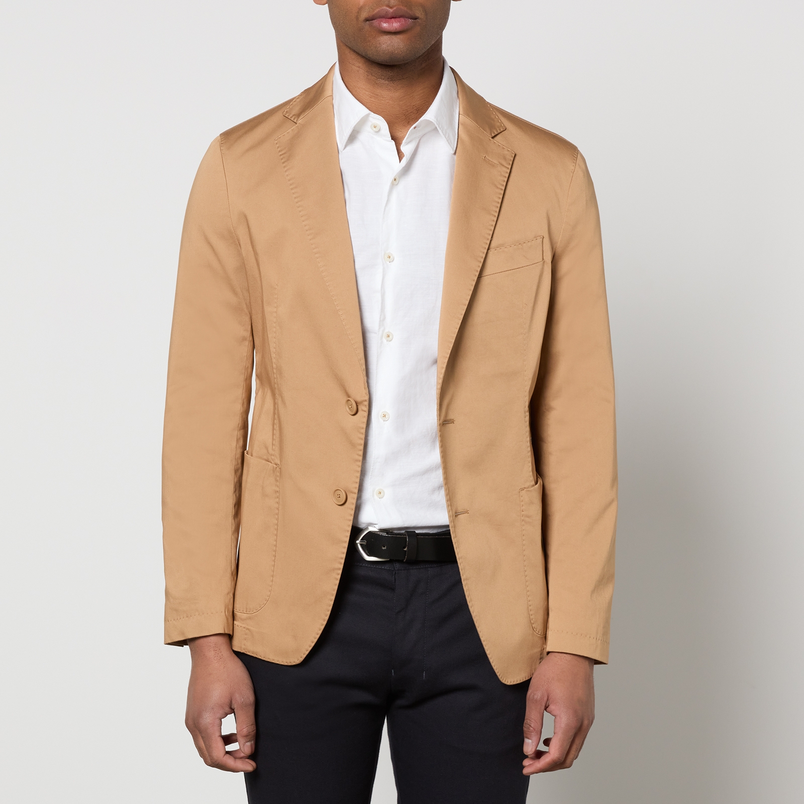 BOSS Black P-Hanry Cotton-Blend Suit Jacket
