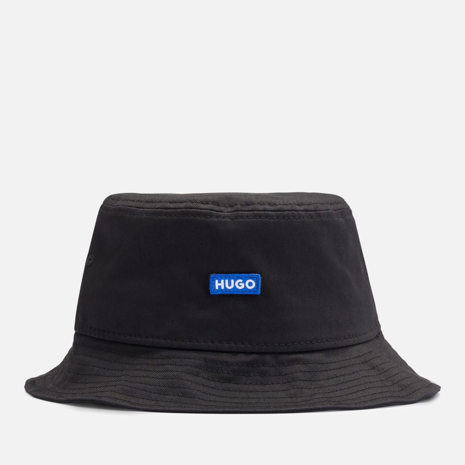 HUGO Blue Gyn Cotton-Twill Bucket Hat