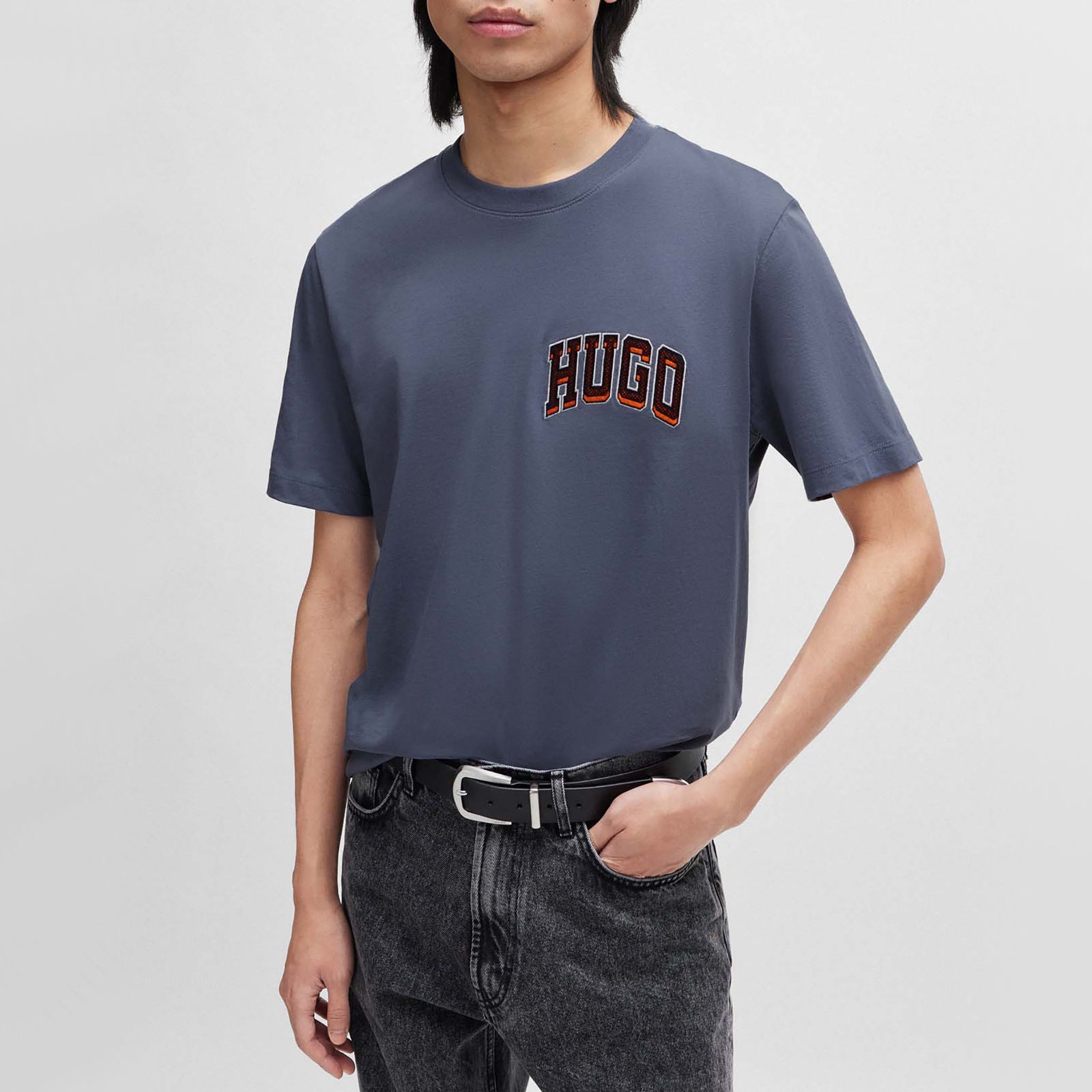 HUGO Dasko Logo Cotton T-Shirt