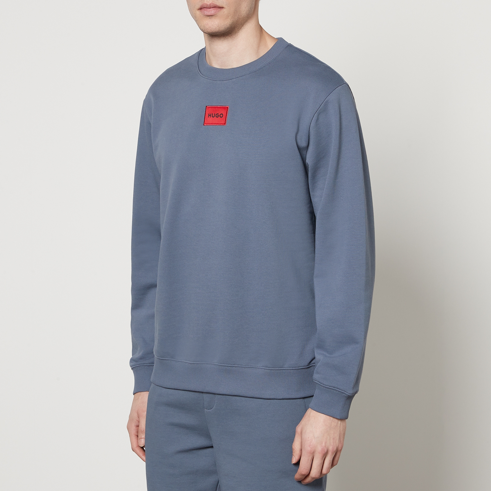 HUGO Diragol212 Cotton-Blend Jersey Sweatshirt