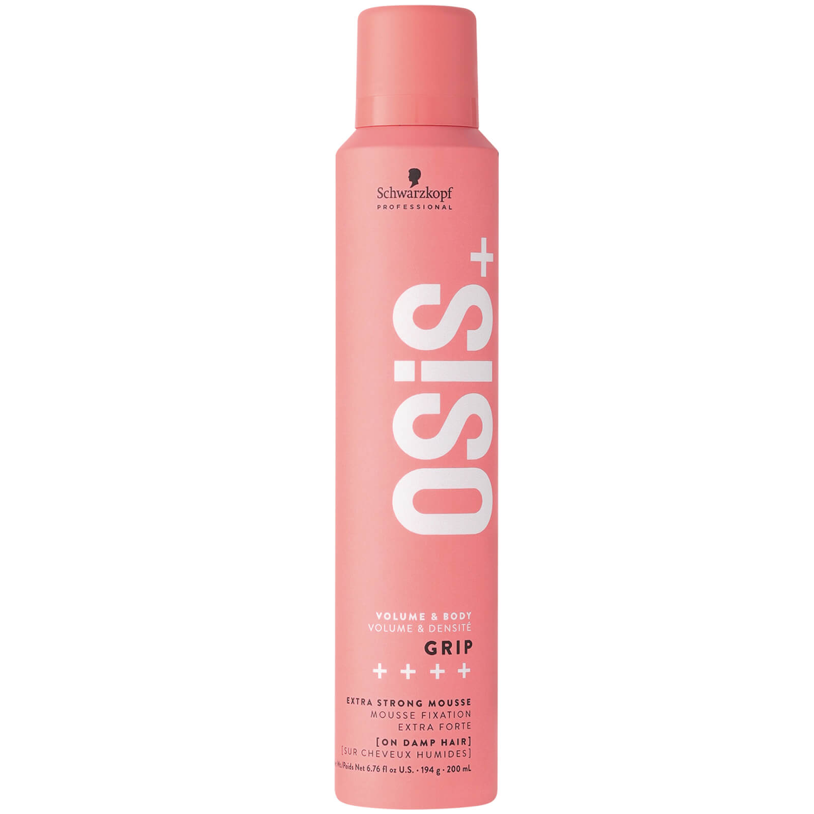 Schwarzkopf Professional OSiS+ Grip Extreme Hold Mousse for Massive Volume 200ml