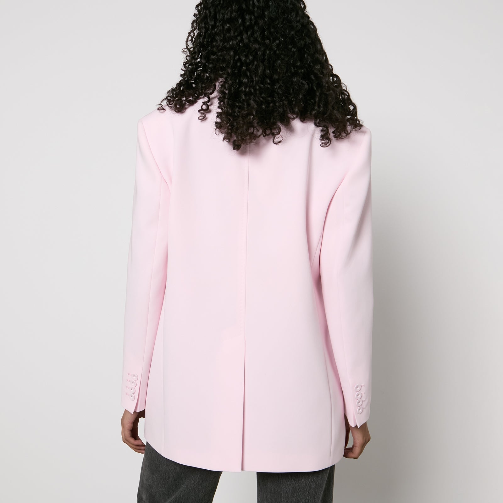 Max Mara Studio Pink Bonito Crepe Blazer - Women's Uk Size 10 - Image 1