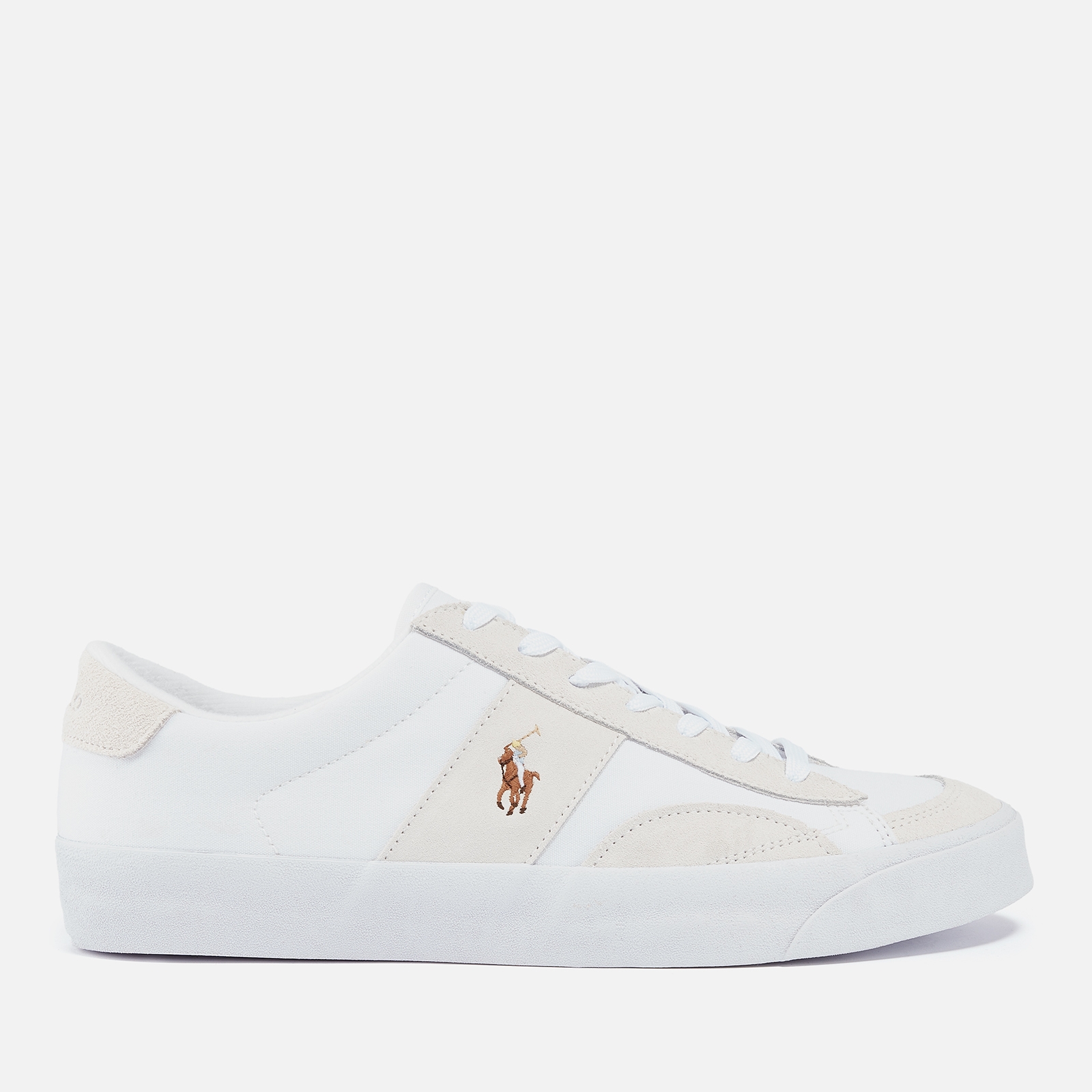 Polo Ralph Lauren Men’s Sayer Canvas and Suede Trainers