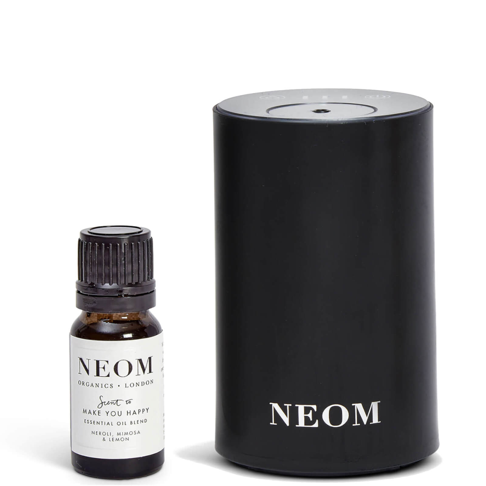 Photos - Air Freshener NEOM Scent to Make You Happy Set - Black NEOMSTMYHSETB1