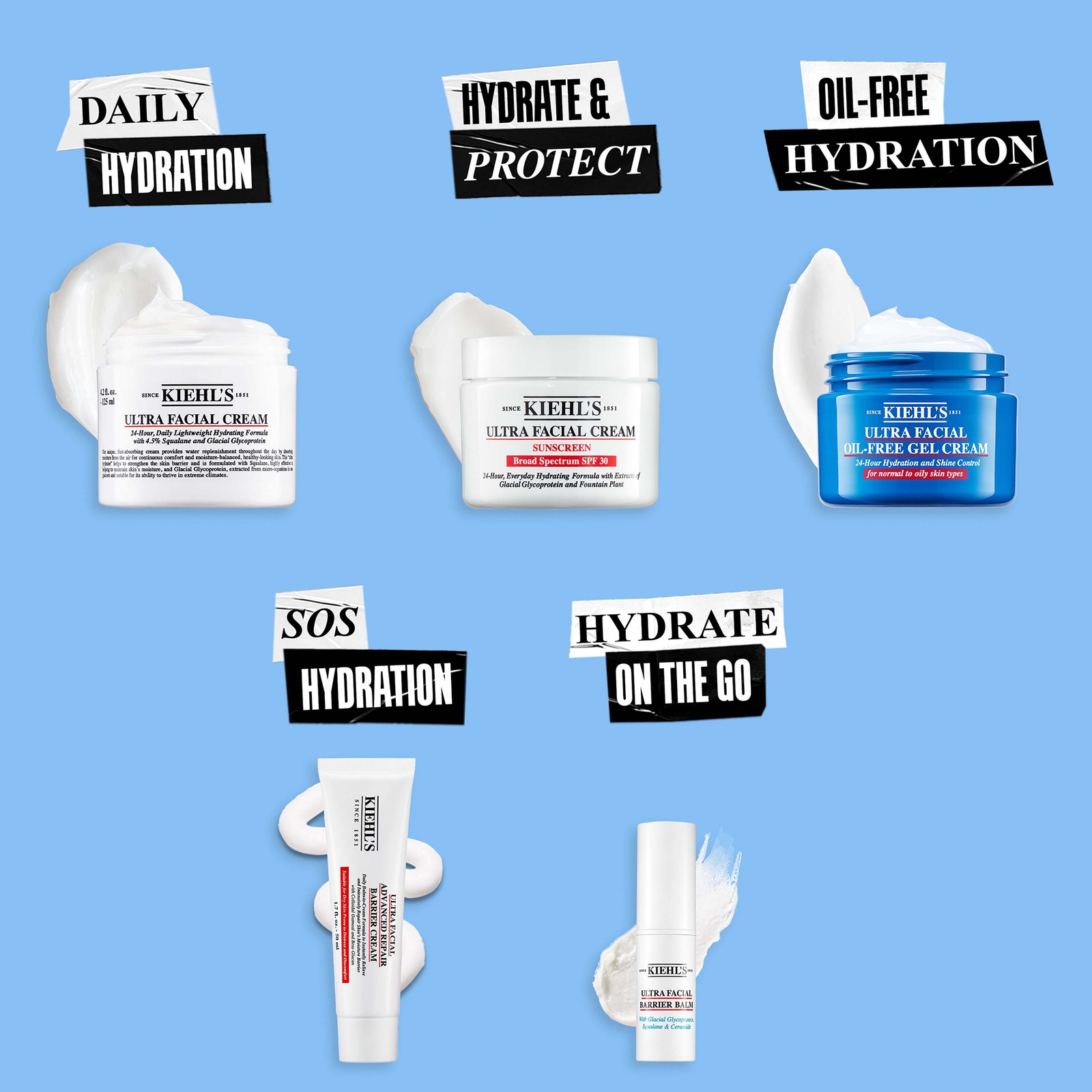 Thumbnail - Kiehl's Ultra Facial Cream Oil Free Refill Pouch 150ml