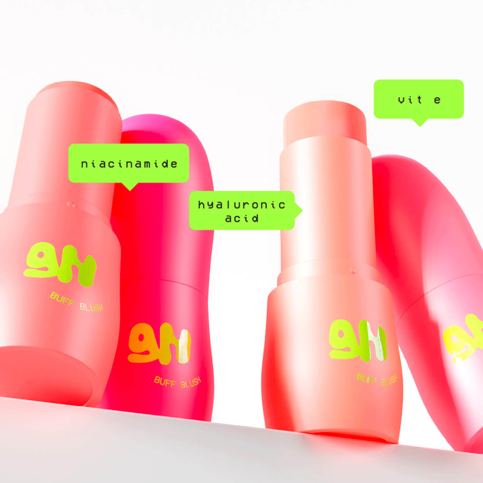 Thumbnail - Glow Hub Buff Blush Glo Up Colour Stick 5g (Various Shades) - Peach Tea