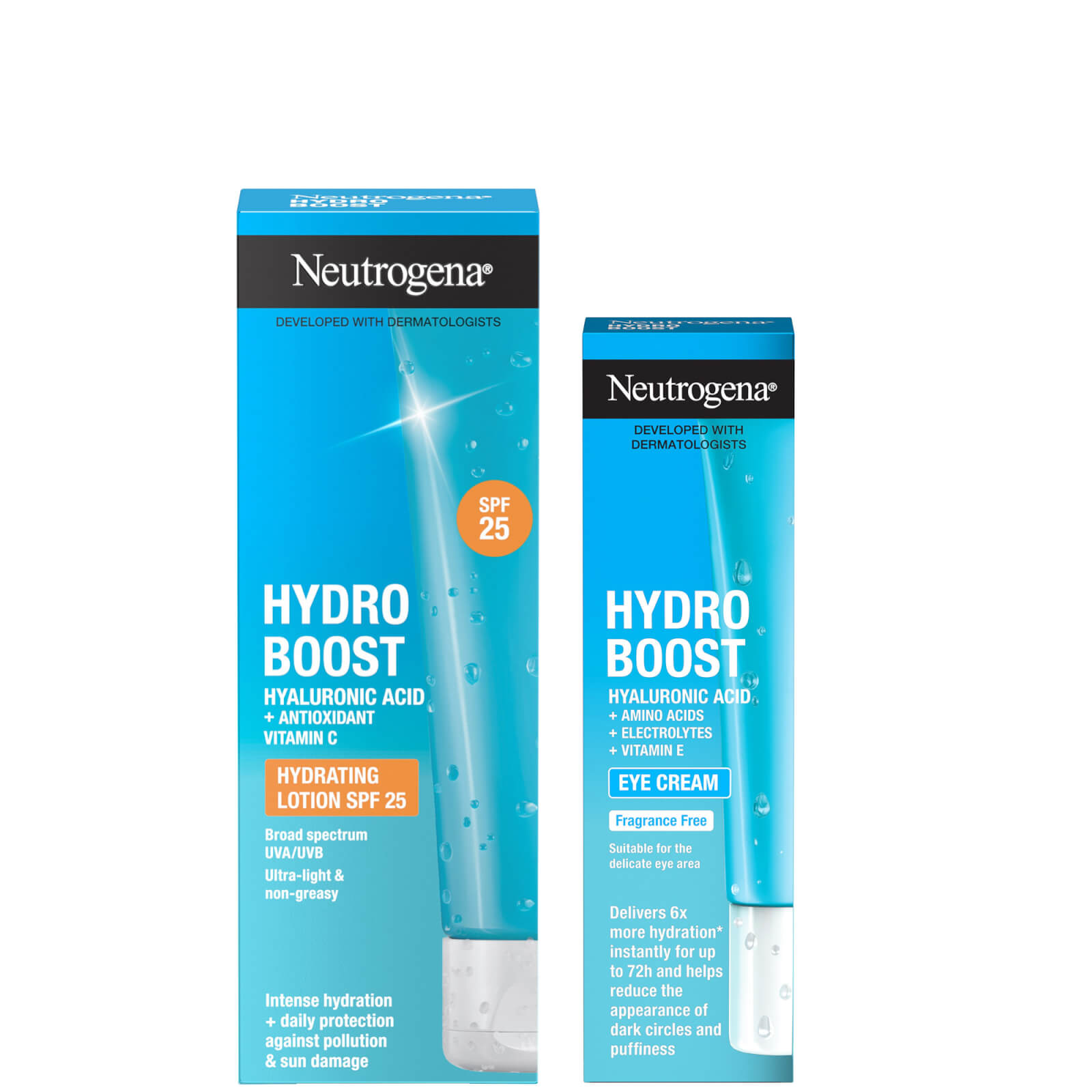 Photos - Other Cosmetics Neutrogena Hydrate and Protect Bundle with Hyaluronic Acid NEU142 