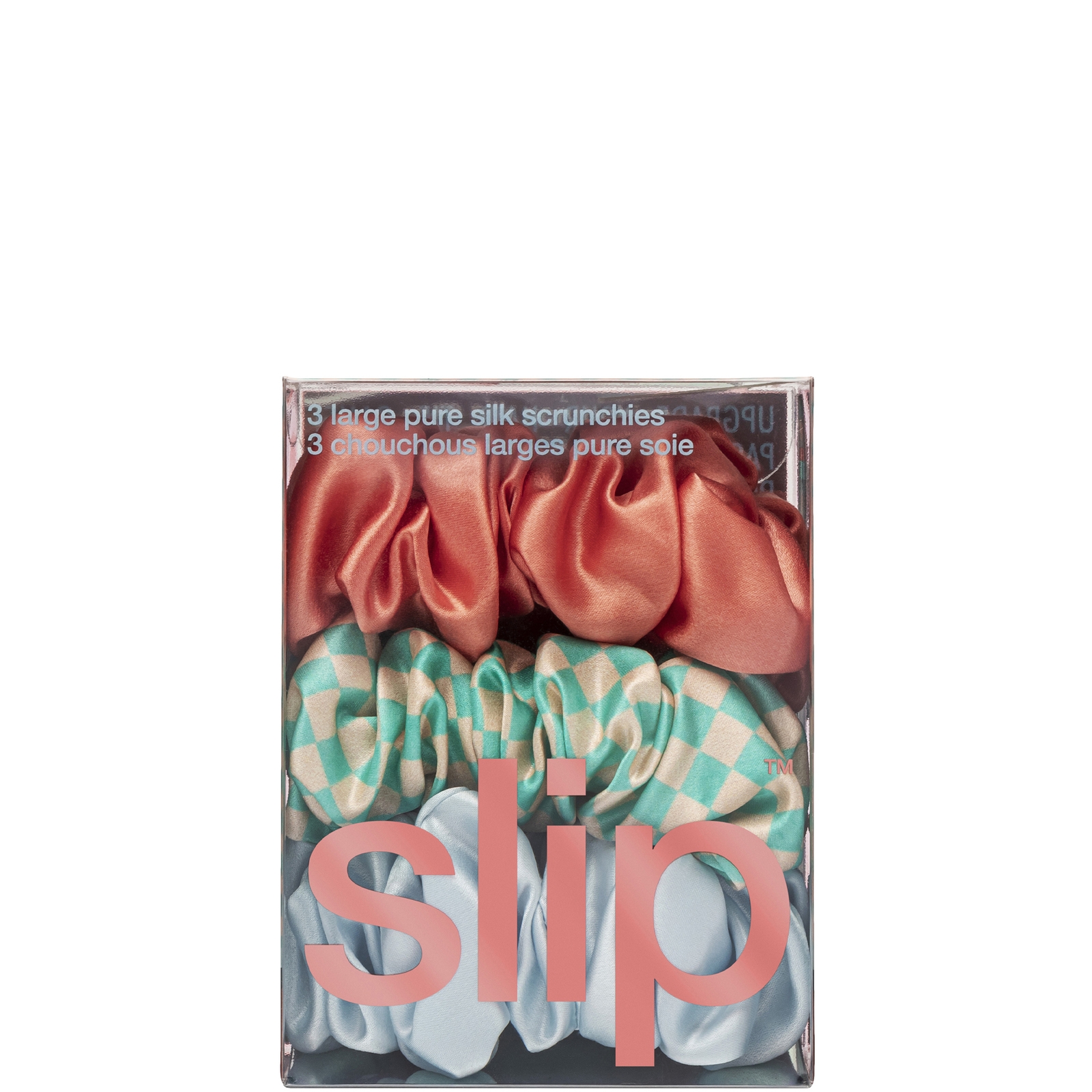 Thumbnail - Slip Pure Silk Large Scrunchies - Sea Mist