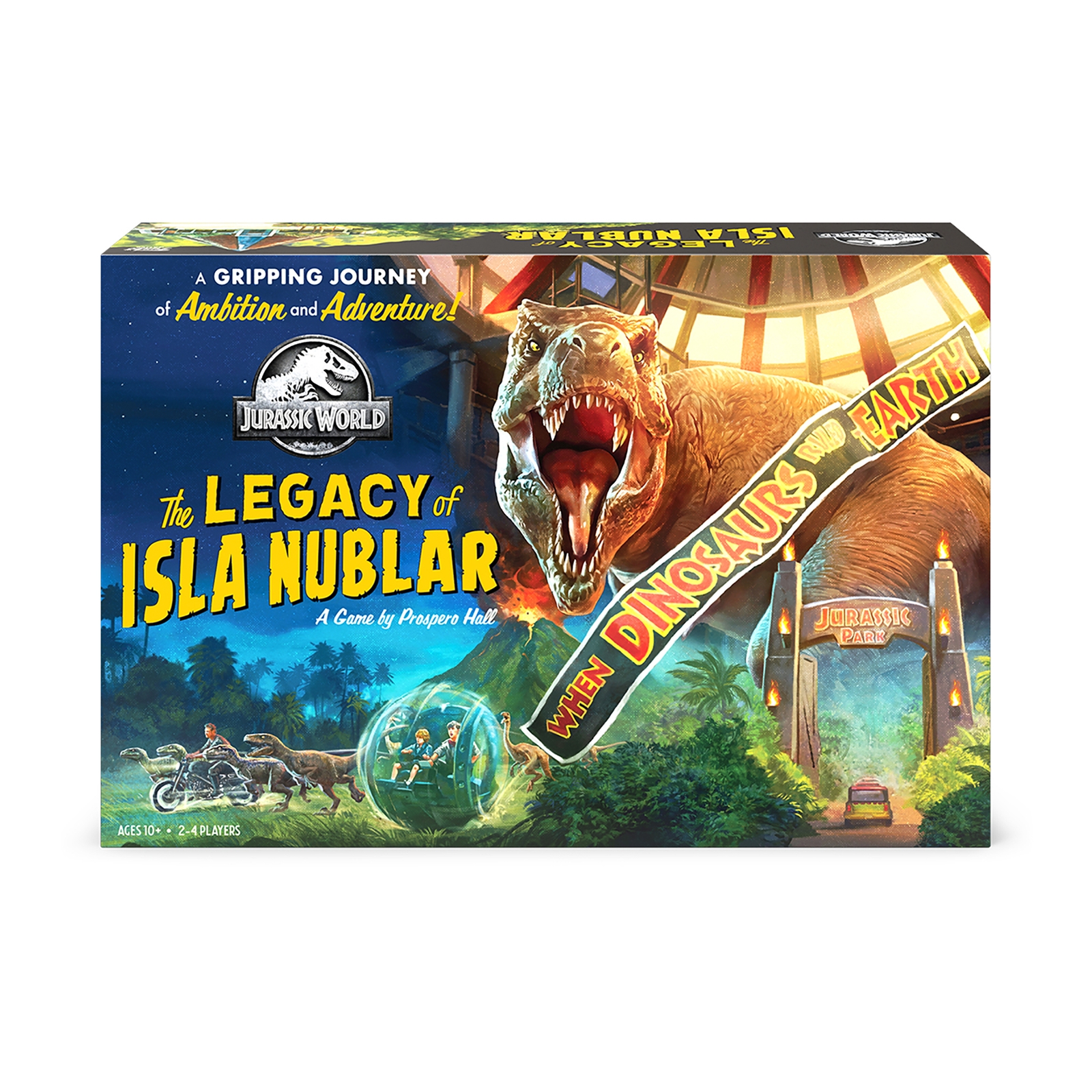 Image of Jurassic World - The Legacy of Isla Nublar Board Game