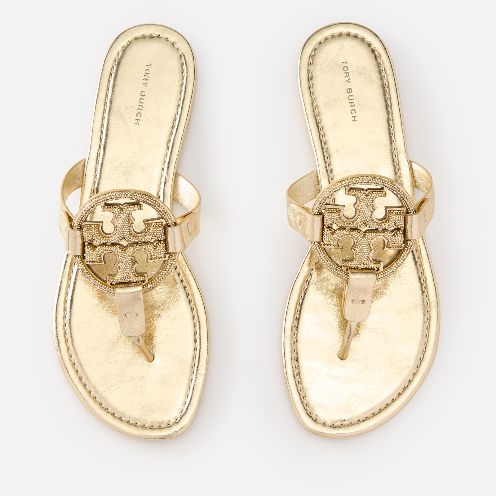 Tory Burch Women’s Miller Embellished Leather Sandals