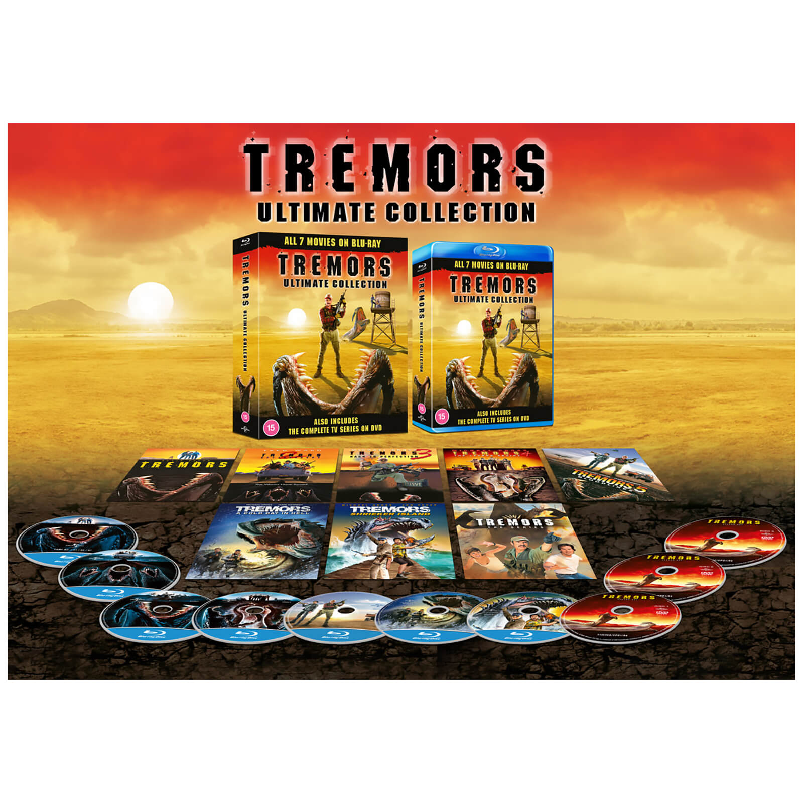 Tremors Ultimate TV and Film Collection