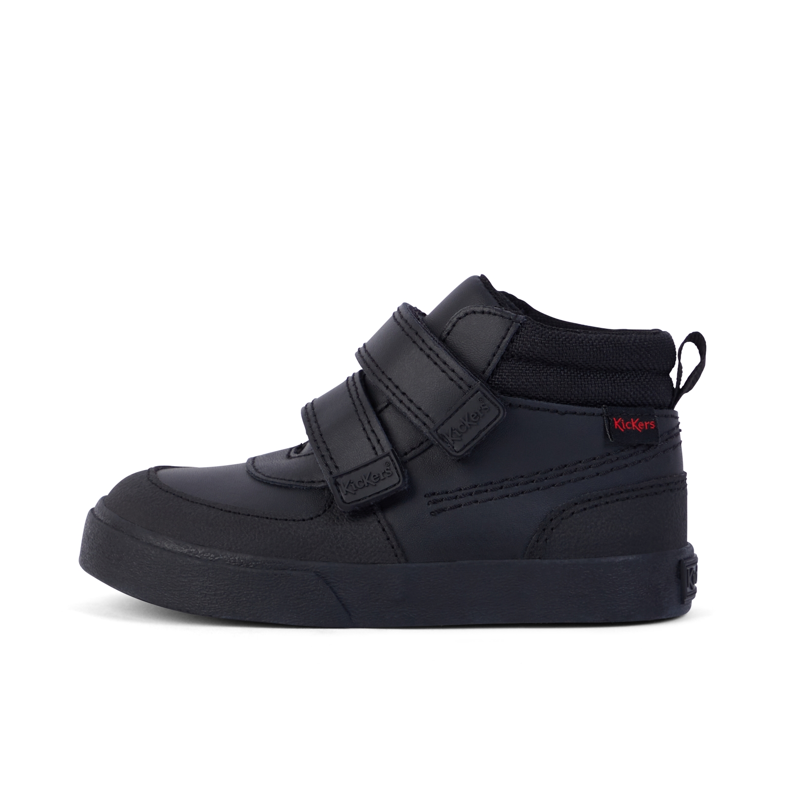 Buy Infant Boys Tovni Scuff Hi Leather Black in Seychelles discount voucher