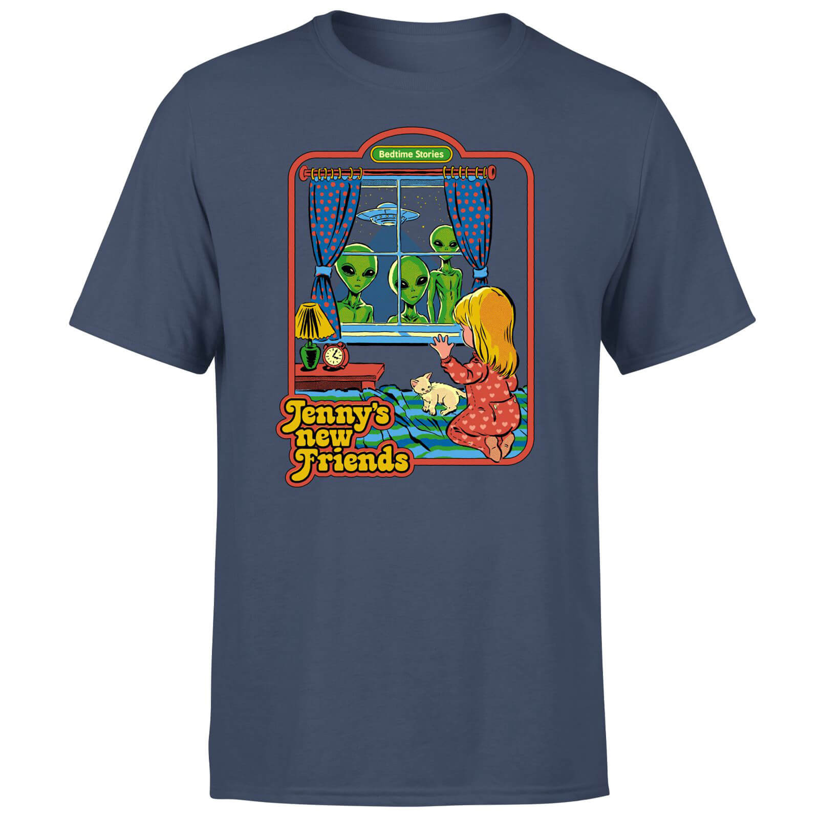 

Jenny's New Friends Men's T-Shirt - Navy - XXL - Blu Navy