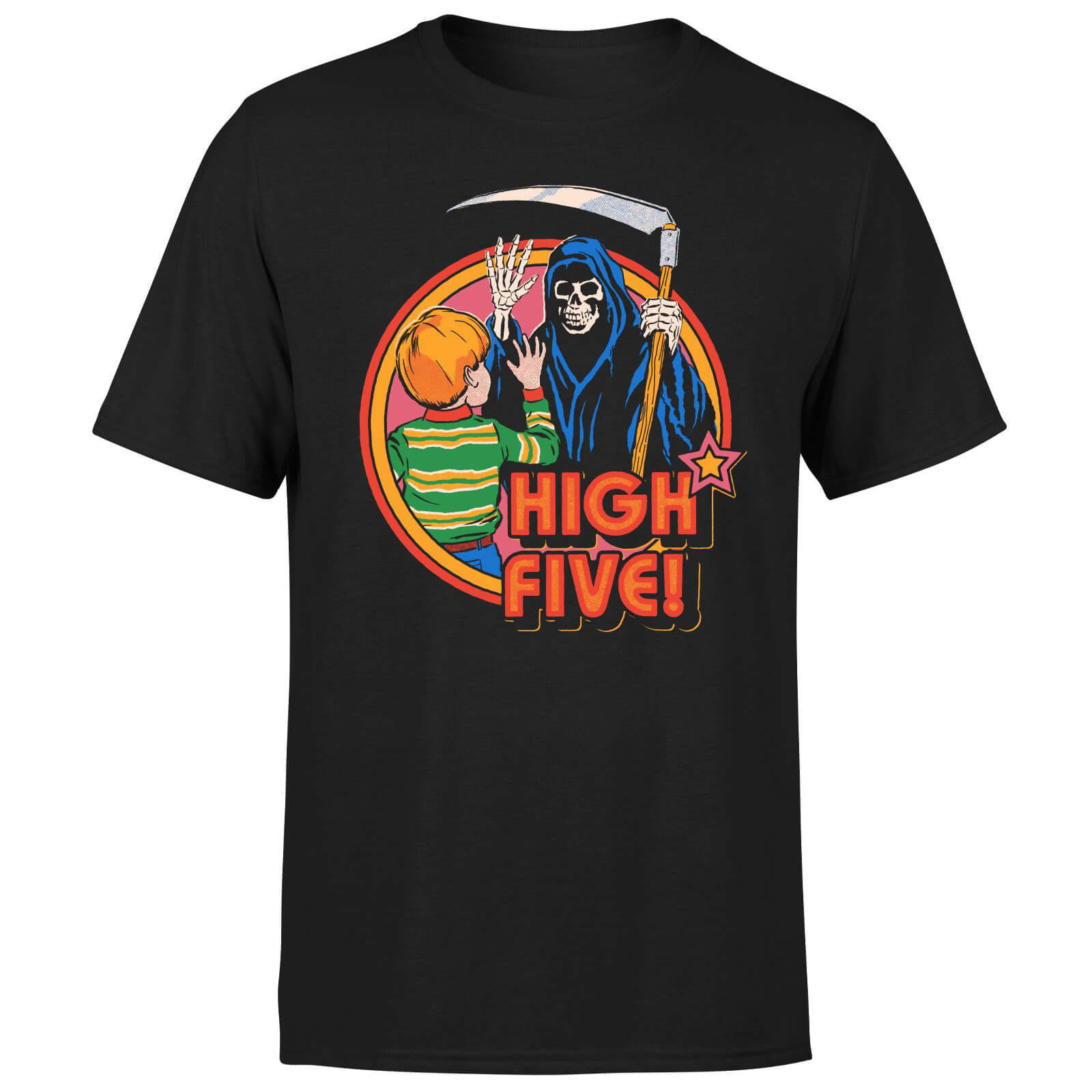

High Five Men's T-Shirt - Black - XS - Nero