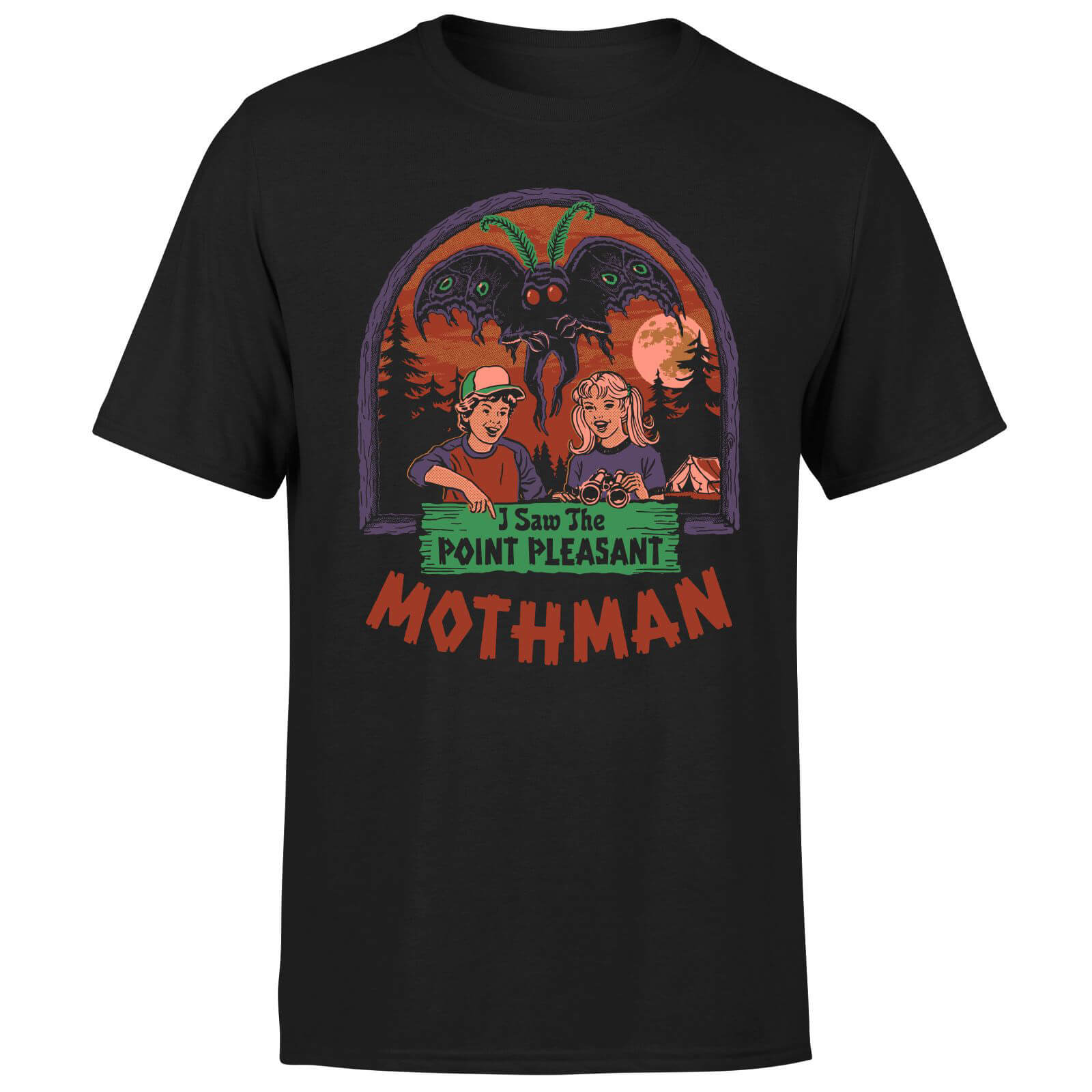 

I Saw The Mothman Men's T-Shirt - Black - XS - Nero