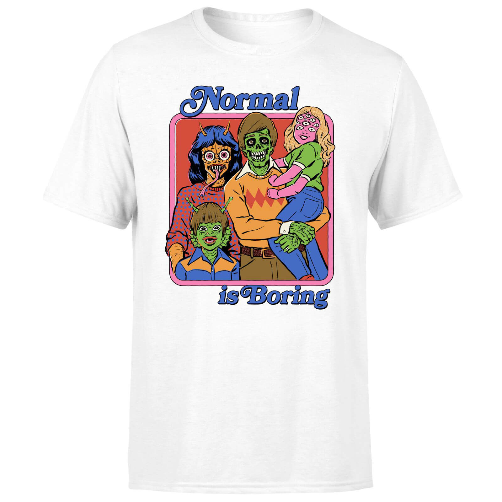 Normal Is Boring Men's T-Shirt - White - XS - Bianco