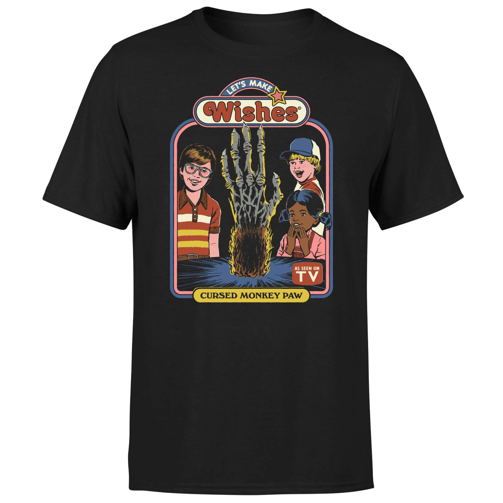 

Let's Make Wishes Men's T-Shirt - Black - XS - Nero