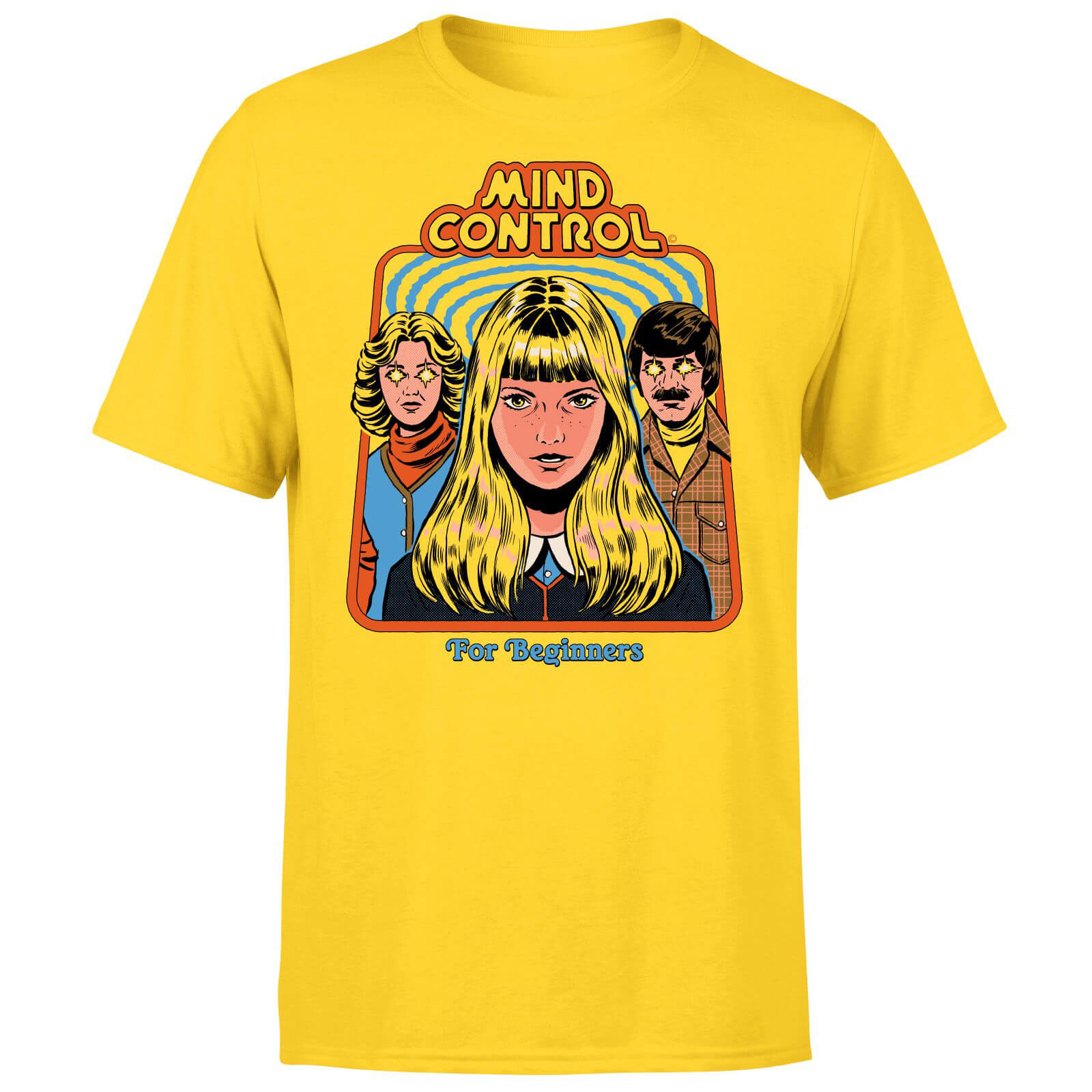 

Mind Control For Beginners Men's T-Shirt - Yellow - M - Giallo