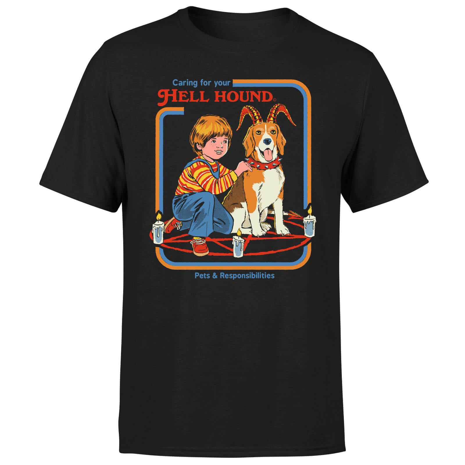 

Caring For Your Hell Hound Men's T-Shirt - Black - L - Nero
