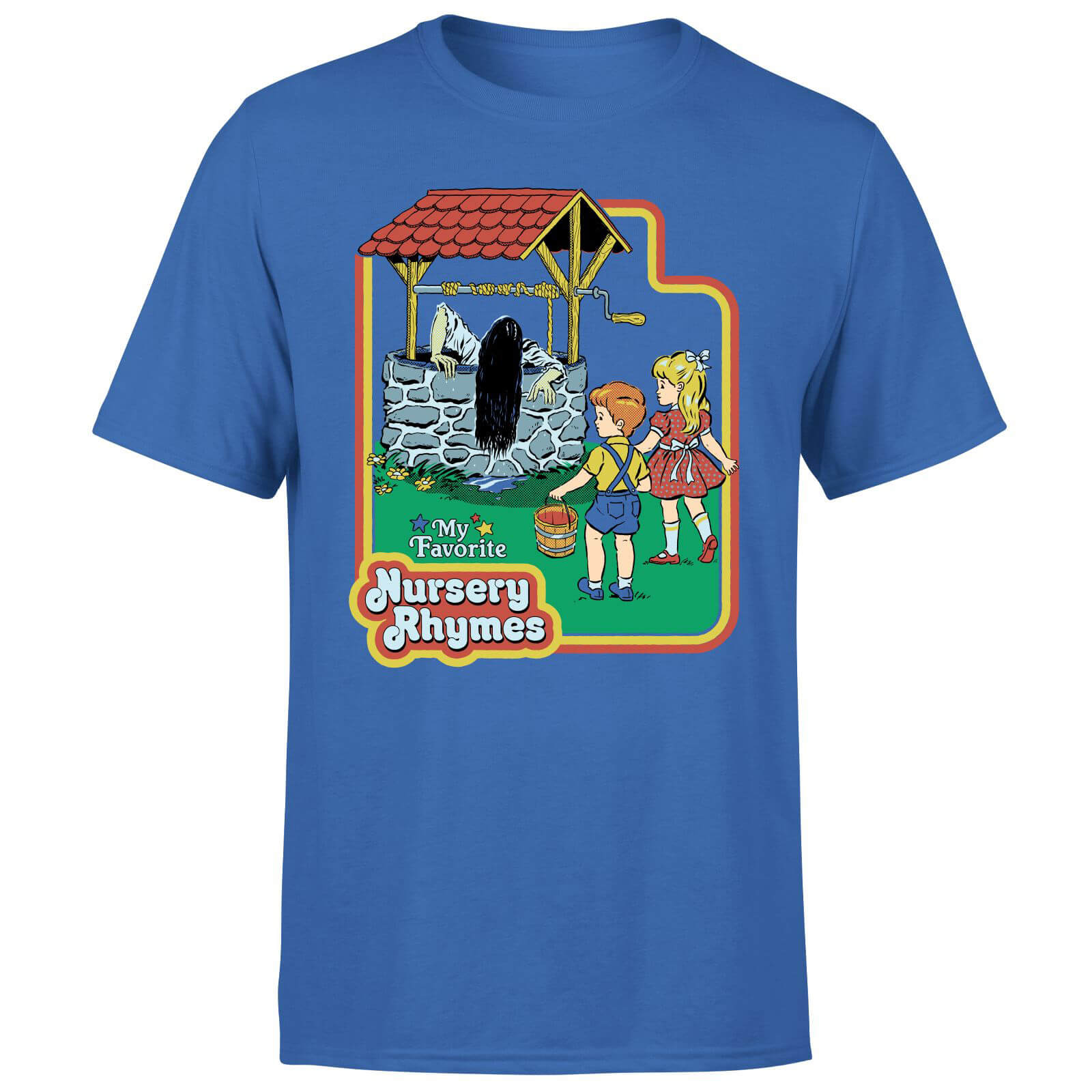 

My Favorite Nursery Rhymes Men's T-Shirt - Blue - L - Blue