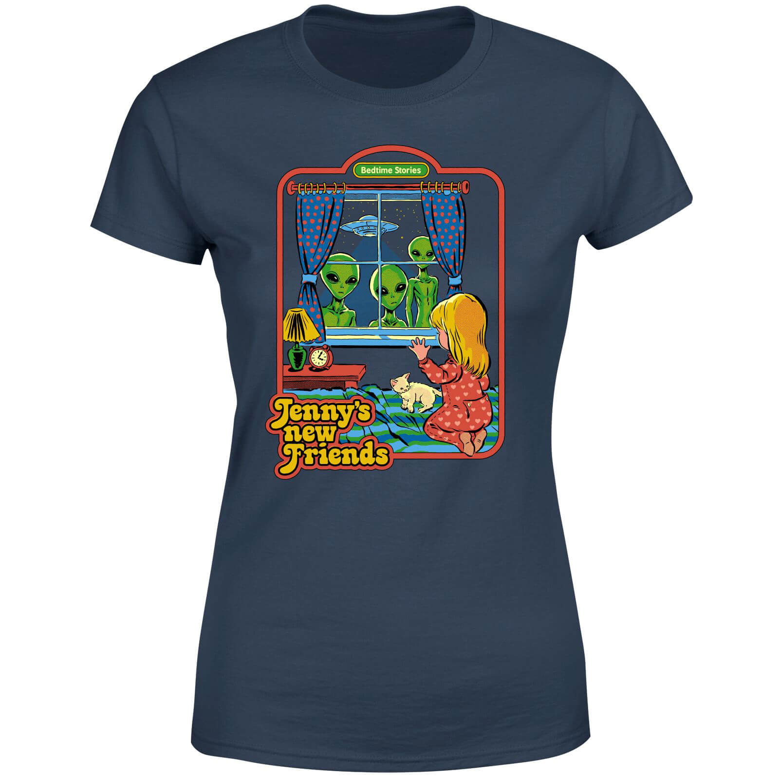 Jenny's New Friends Women's T-Shirt - Navy - XXL - Blu Navy